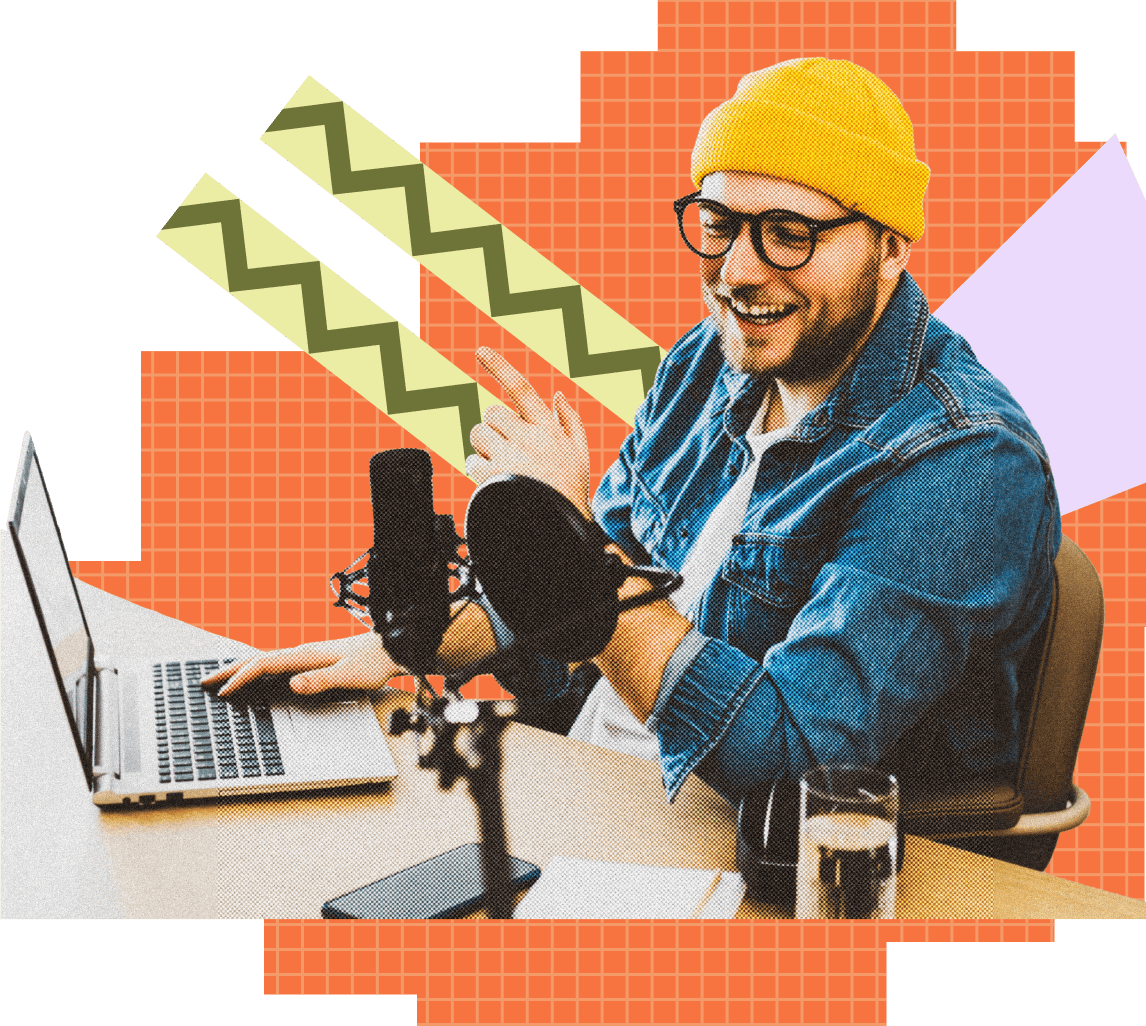 User using Trebble to edit their podcast using AI