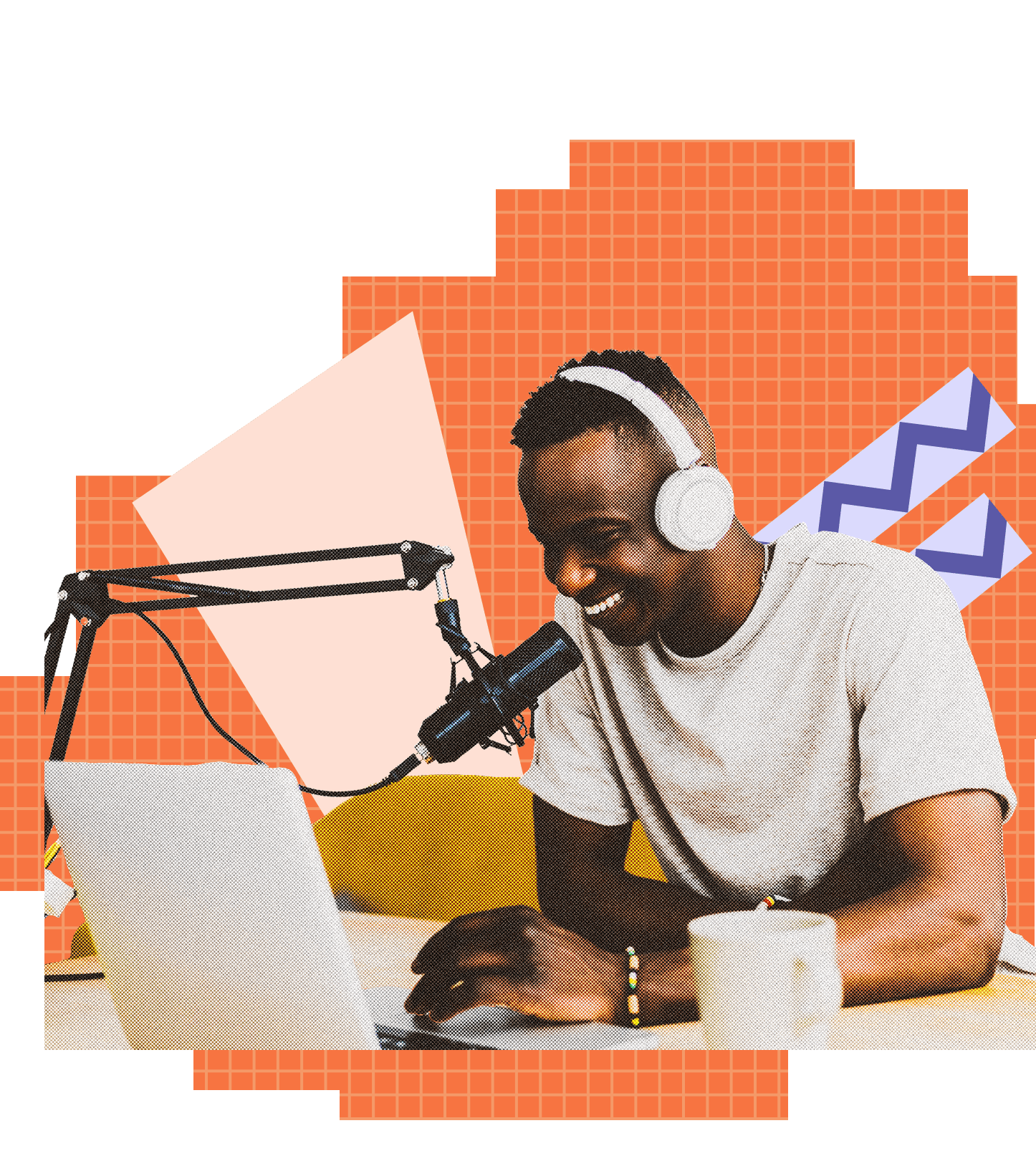 User using Trebble to edit their podcast using AI