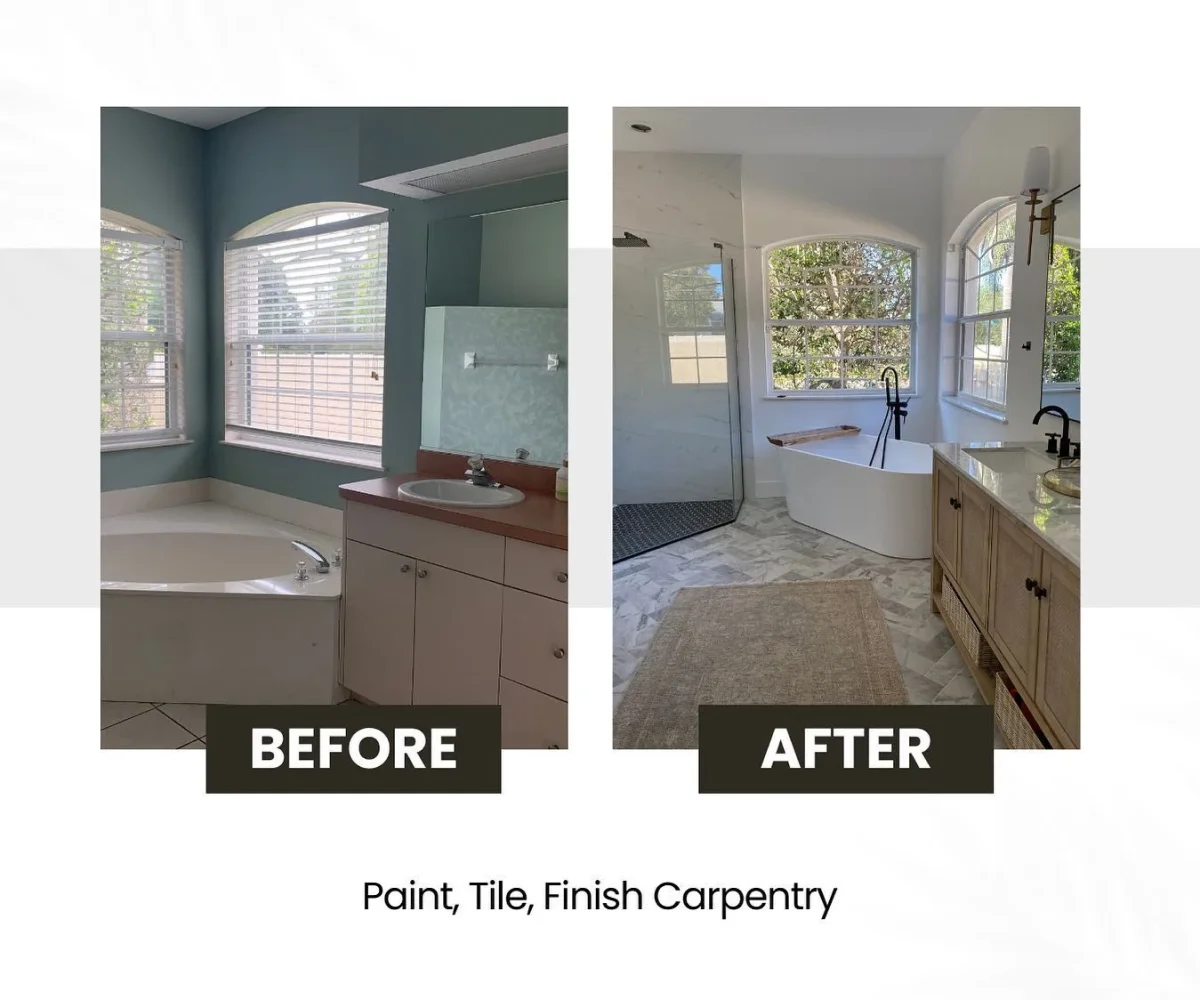 our project: beafore and after