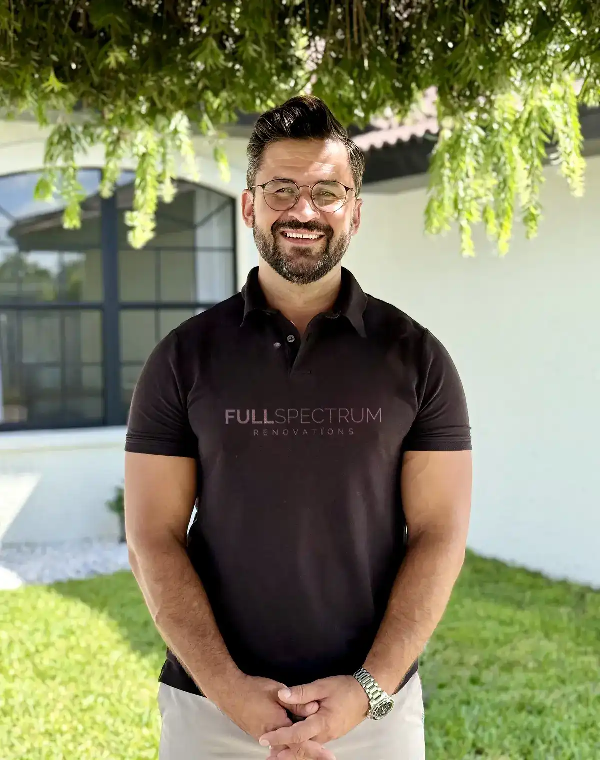Nick Volkov, founder of Full Spectrum Renovations in Sarasota, FL