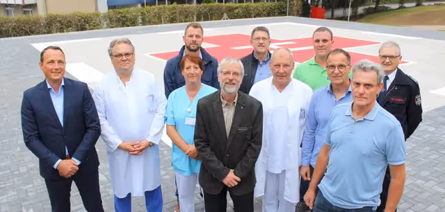 Neuer Landeplatz sichert Status als Notfallstandort