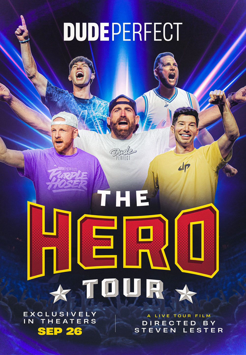Dude Perfect: The Hero Tour Movie Poster