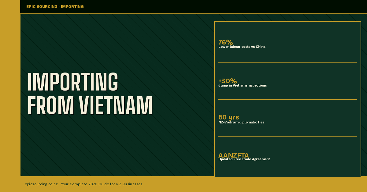Importing from Vietnam to New Zealand: Your Complete 2026 Guide