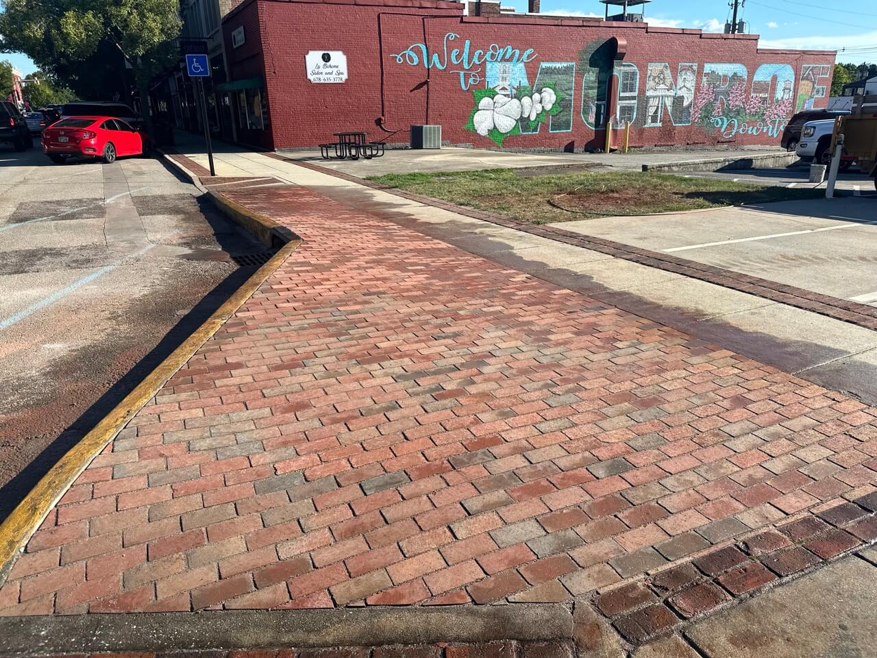 Paver placement