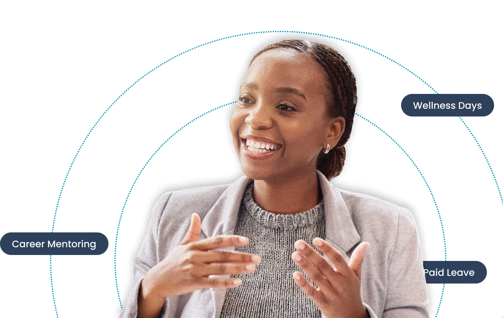 Career Mentoring, Wellness Days, Paid Leave