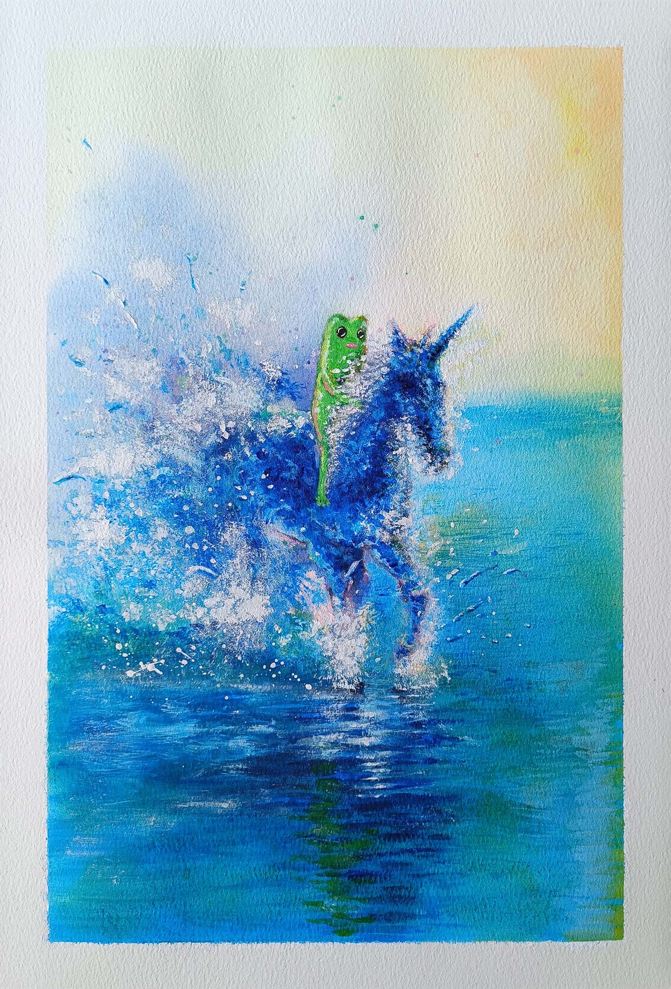 becoming water