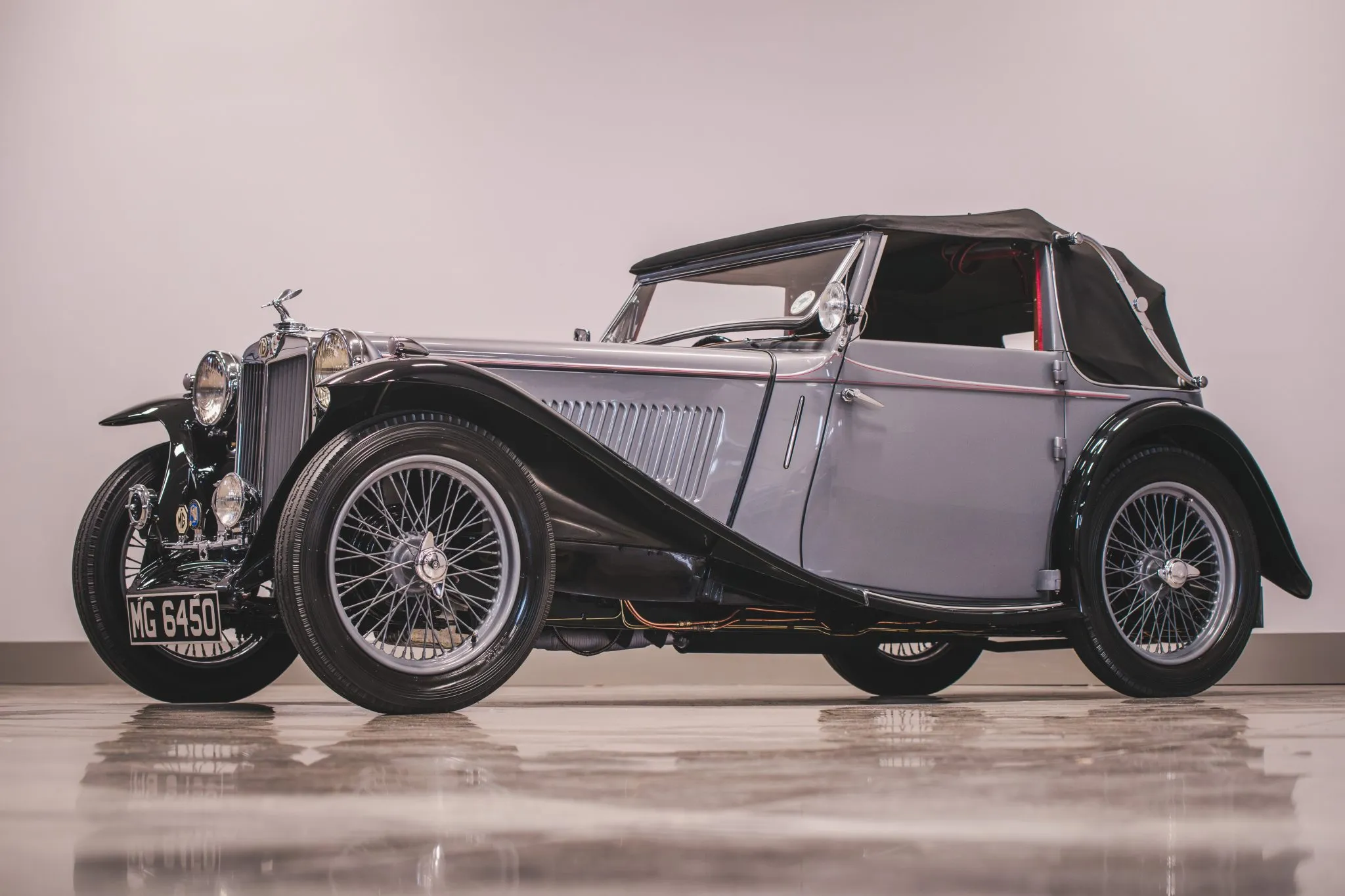 1939 MG TB Tickford Drophead Coupe