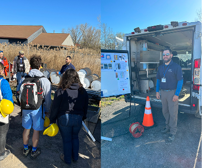 HRGS Presents and Provides a Field Demo at the CNYAPG Field Days Event
