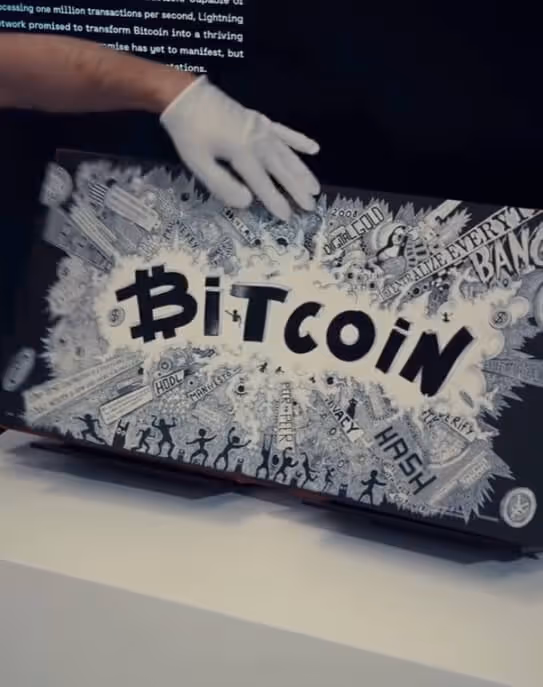 History of Bitcoin book at Aspreys