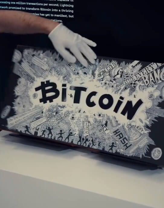 History of Bitcoin book at Aspreys