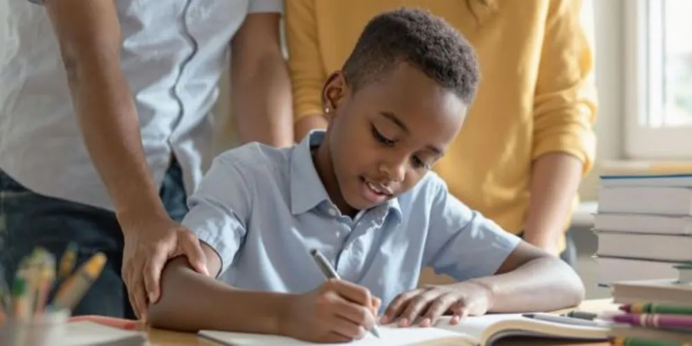 child-writing-with-parents-standing-behind-him.jpg