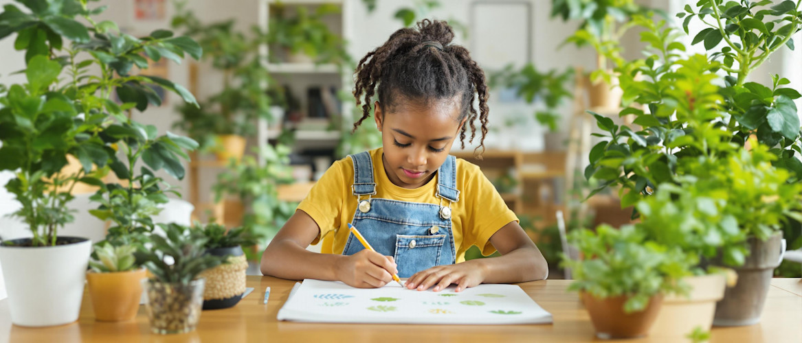 child-sketching-leaves-indoor-garden.jpg