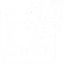 A gear icon, representing settings, appears above a diagram of connected rectangles.