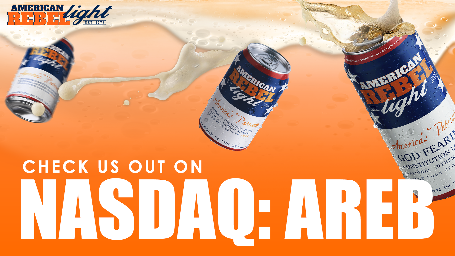 AREB investor creative — “check us out” campaign graphic