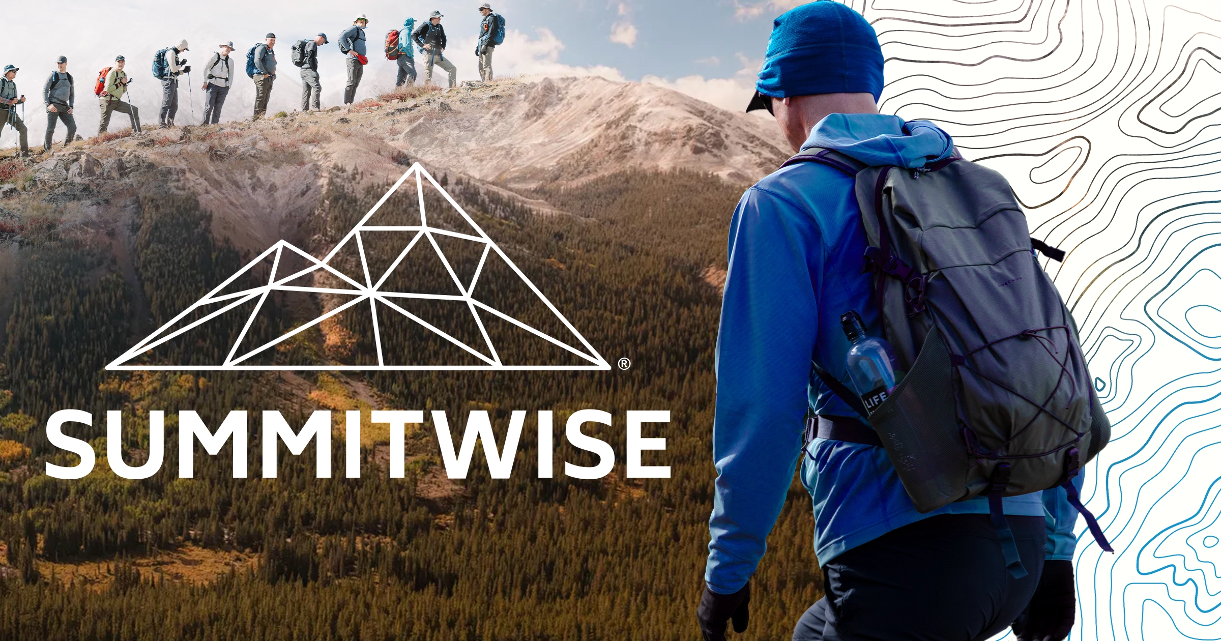 Summitwise Retreats website and brand by Born Movement