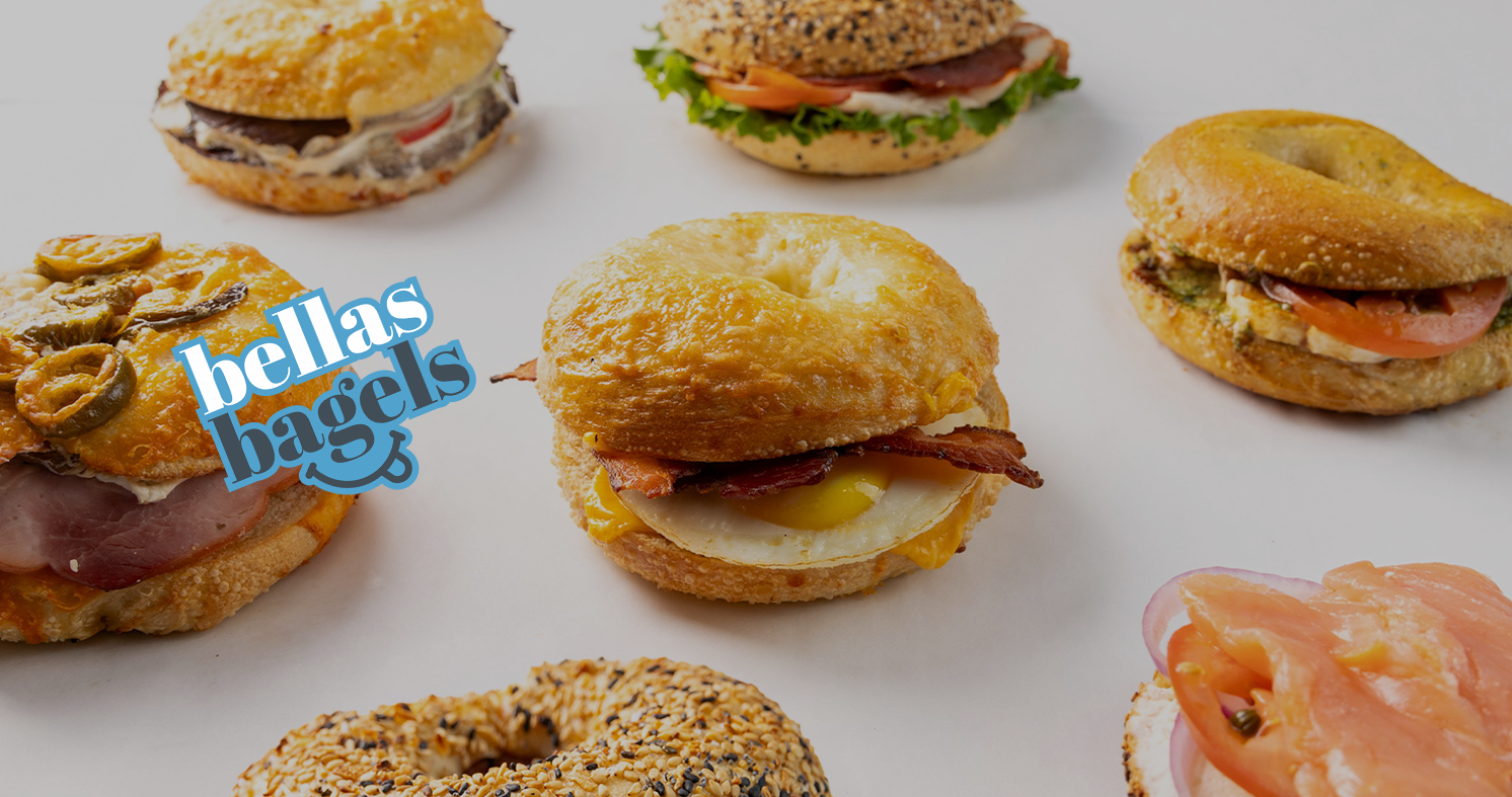 Bella's Bagels brand and website by Born Movement