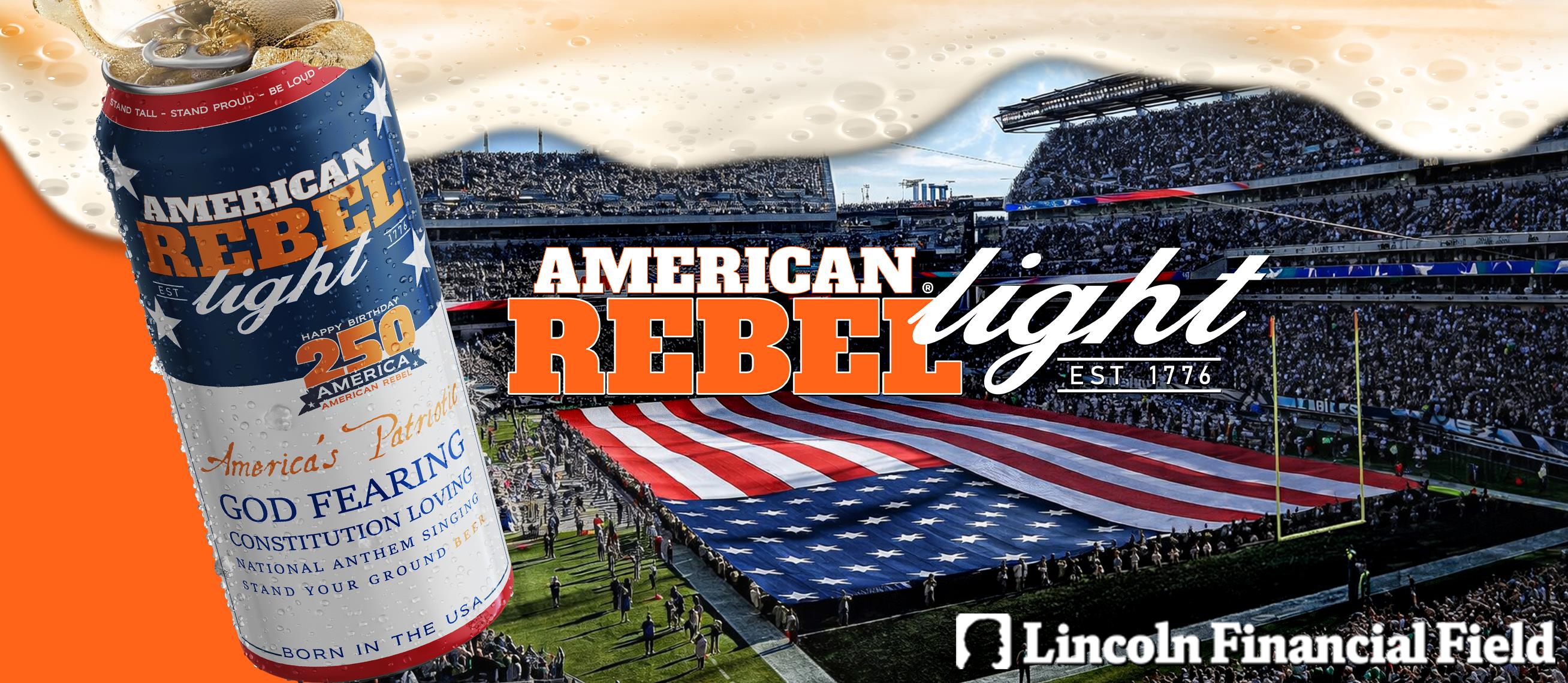 AmericanRebel.com website screen designed by Born Movement