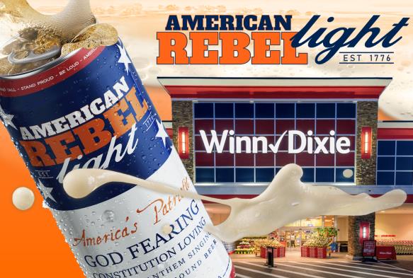 AmericanRebel.com website screen designed by Born Movement