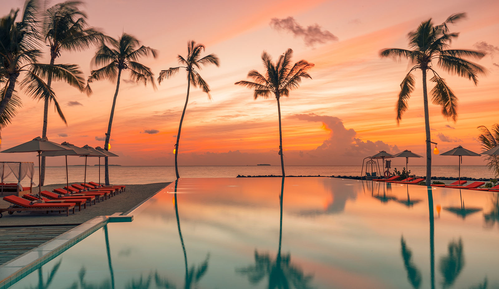 Caribbean all-inclusive resort beach