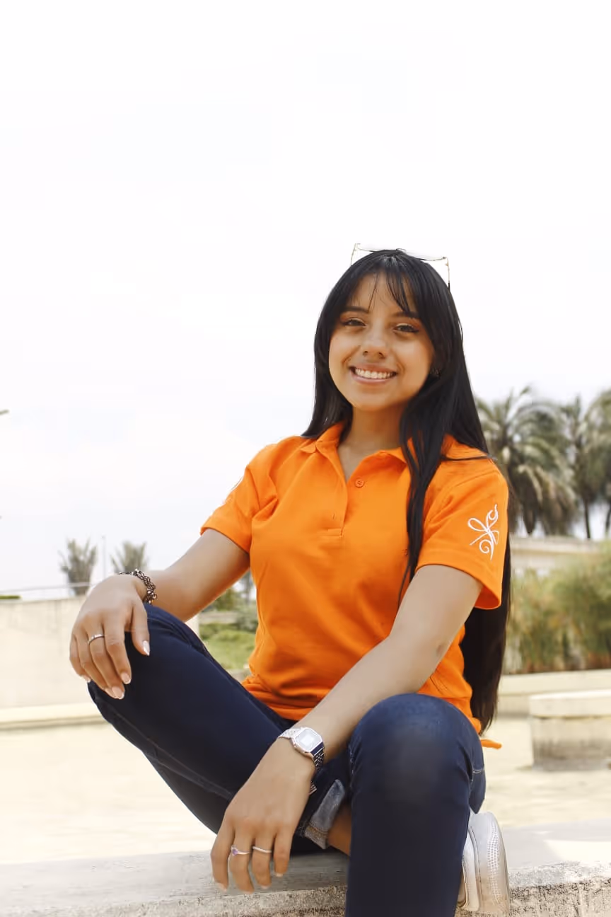 Foto de Leidhy, miembro de AIESEC