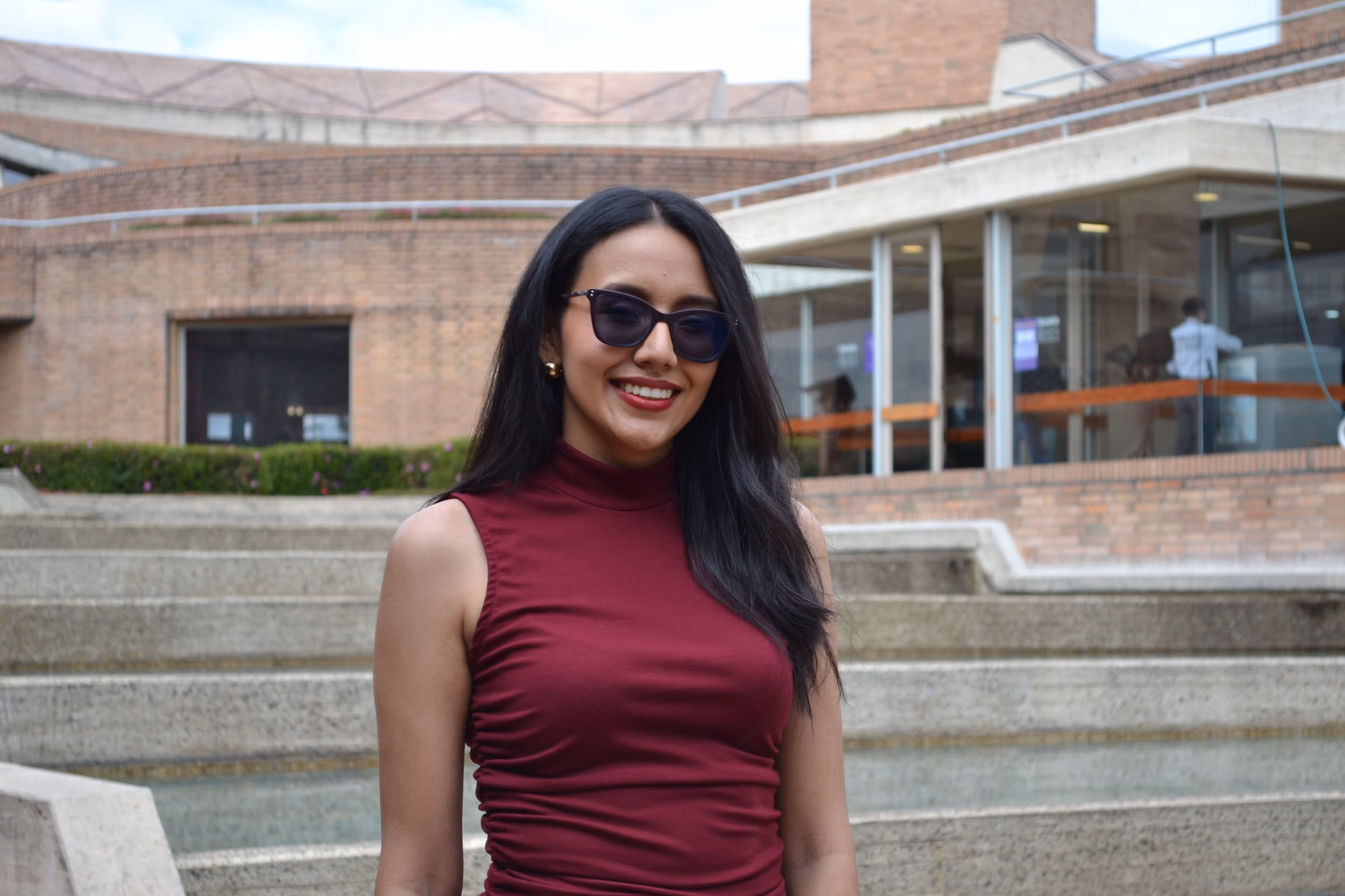 Foto de Diana, miembro de AIESEC