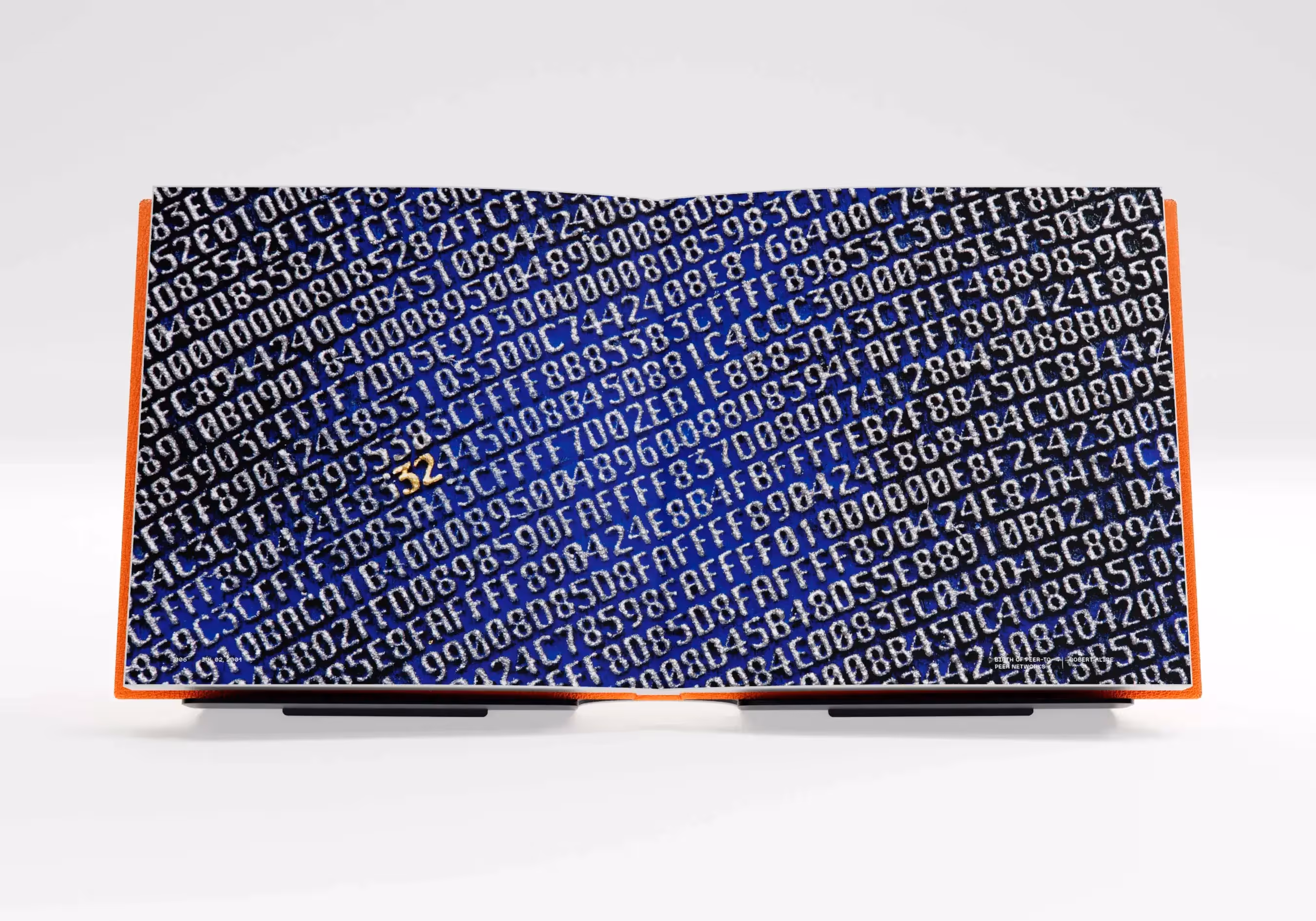Artwork by Robert Alice: 'Birth of Peer-to-peer Networks'. Part of BIT by Smashtoshi, a 128-piece limited-edition collection.