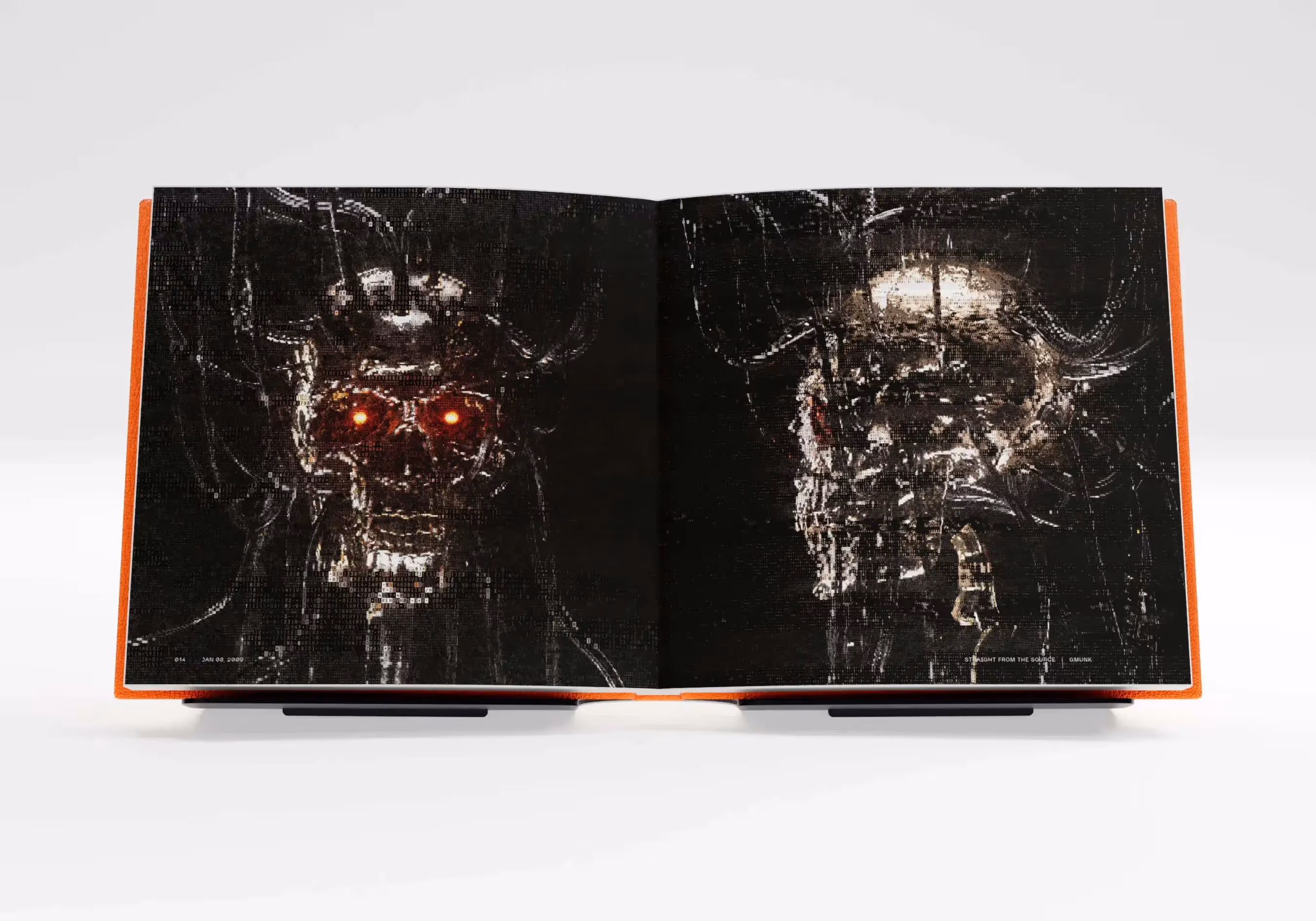 Artwork by Gmunk: 'Straight From the Source'. Part of BIT by Smashtoshi, a 128-piece limited-edition collection.