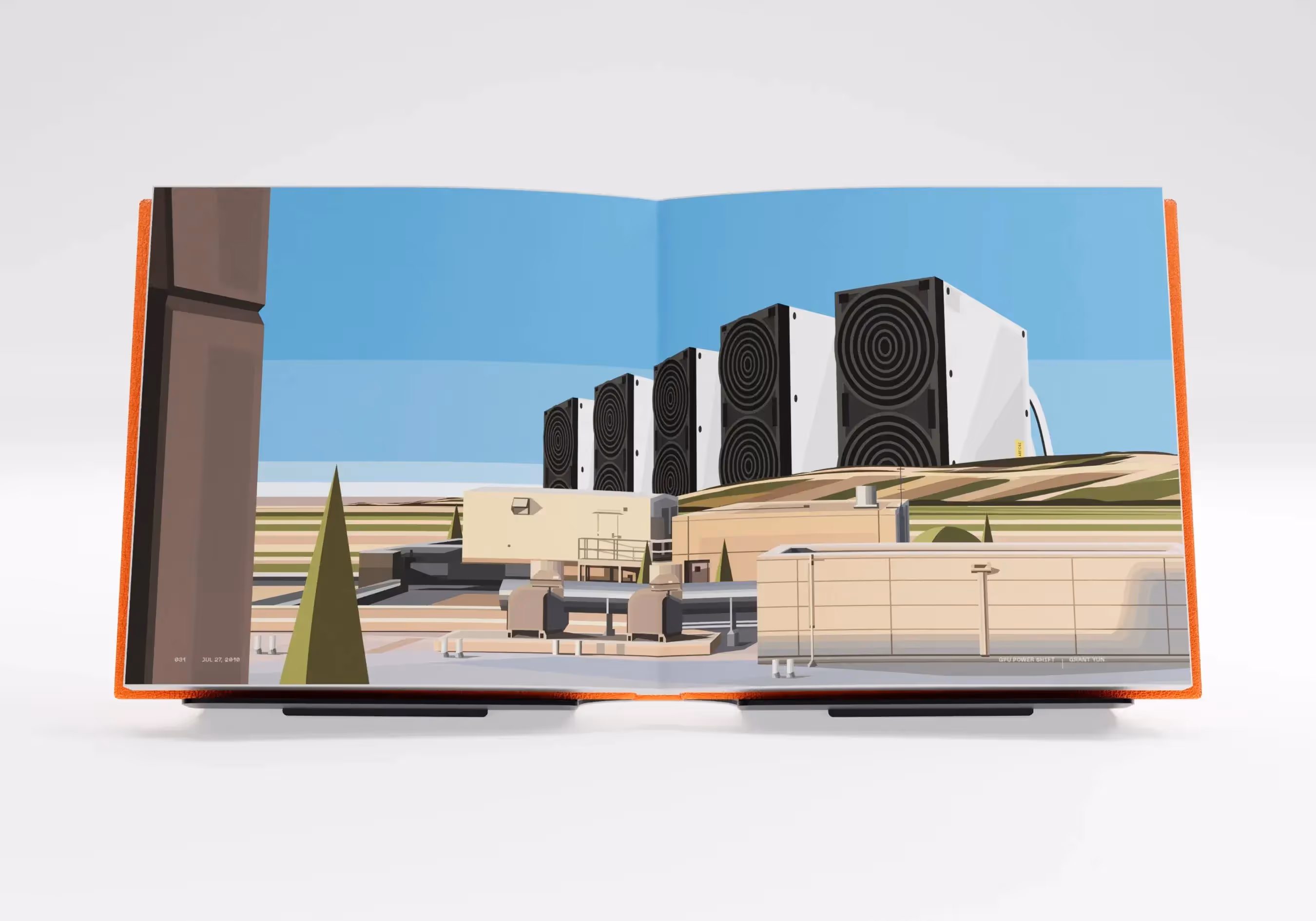 Artwork by Grant Yun: 'Gpu Power Shift'. Part of BIT by Smashtoshi, a 128-piece limited-edition collection.