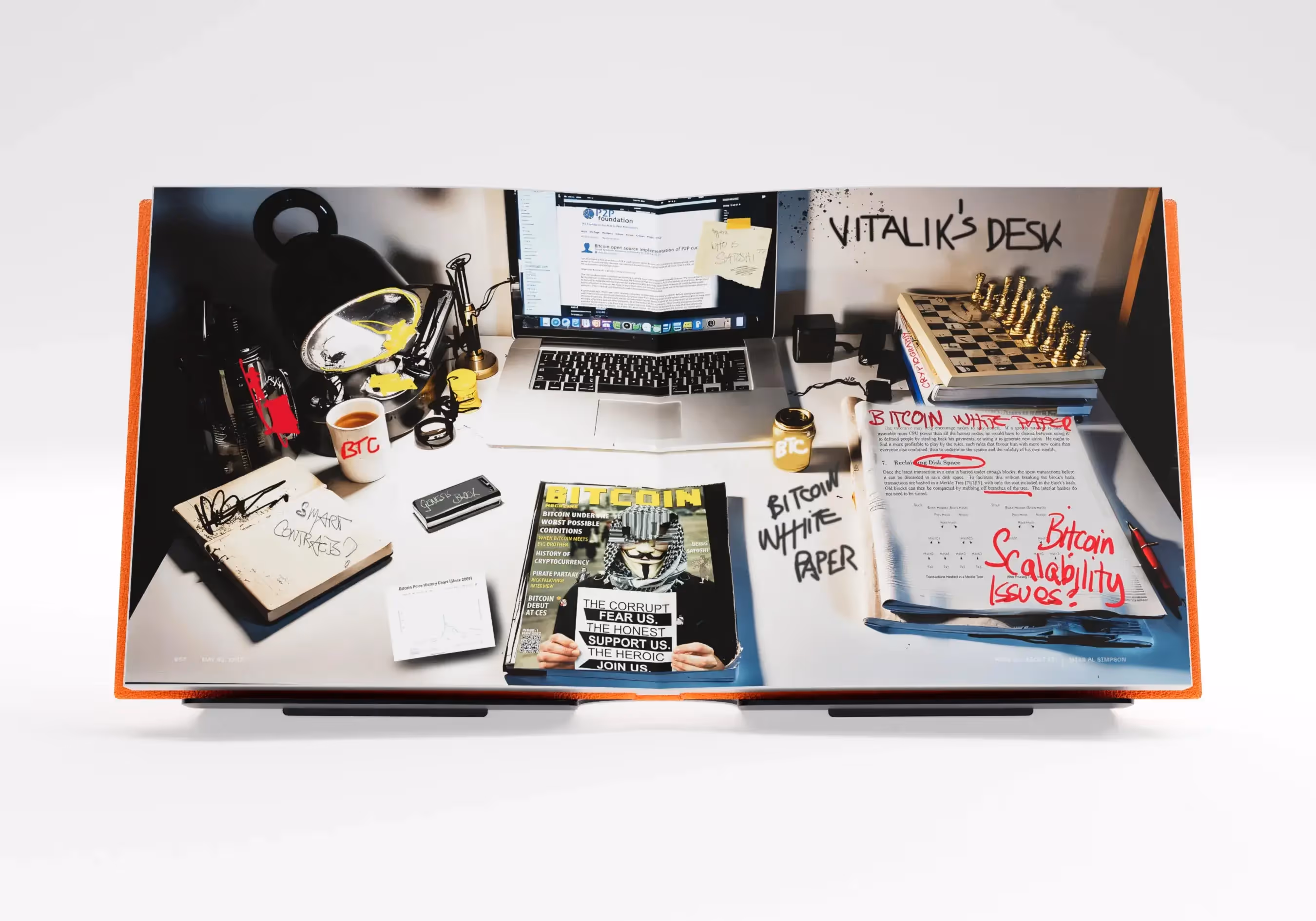 Artwork by Miss Al Simpson: 'Read All About It'. Part of BIT by Smashtoshi, a 128-piece limited-edition collection.