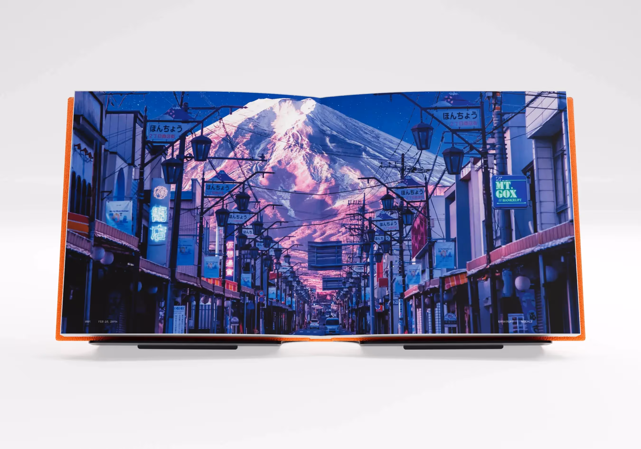 Artwork by Noealz: 'Bankrupt'. Part of BIT by Smashtoshi, a 128-piece limited-edition collection.