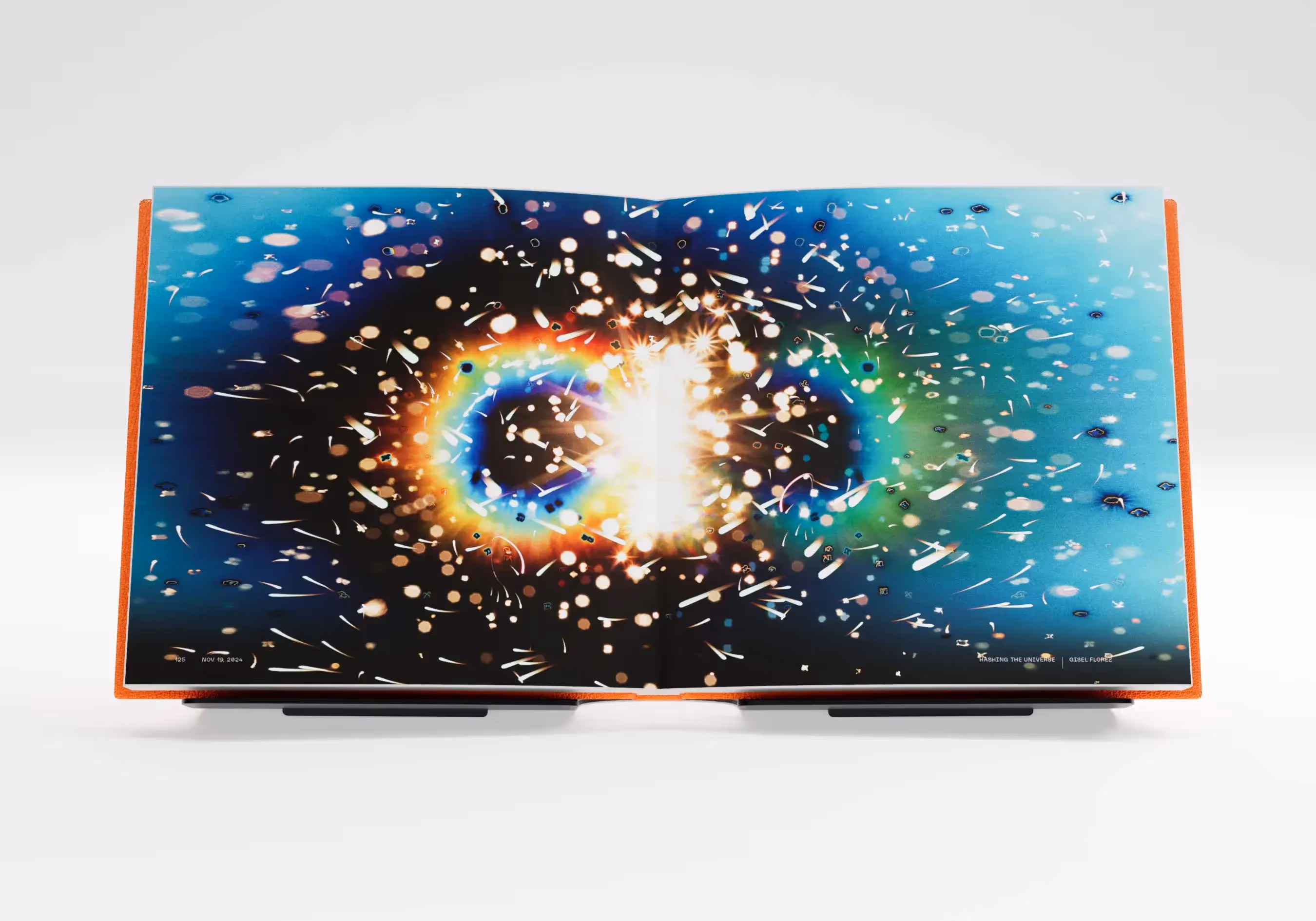 Artwork by Gisel Florez: 'Hashing the Universe'. Part of BIT by Smashtoshi, a 128-piece limited-edition collection.