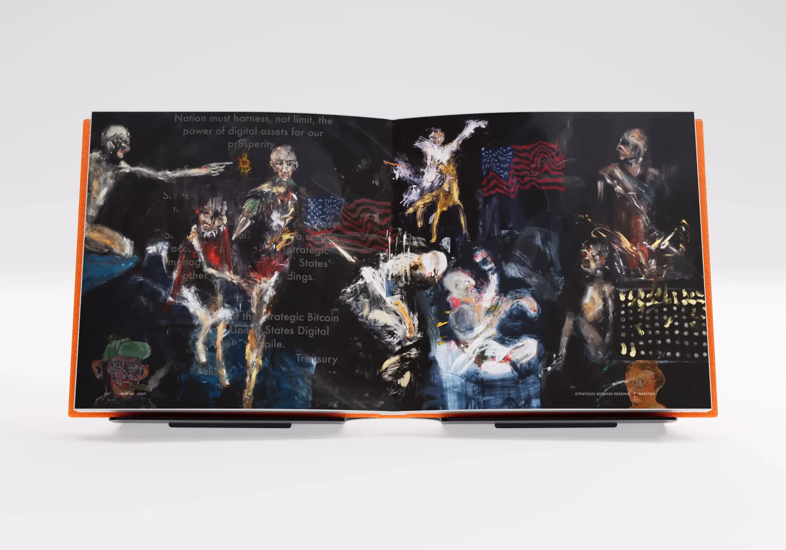 Artwork by Hafftka: 'Strategic Bitcoin Reserve'. Part of BIT by Smashtoshi, a 128-piece limited-edition collection.