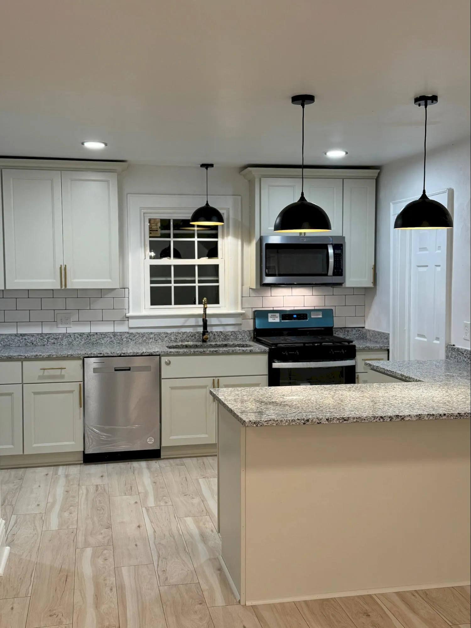 Kitchen and bathroom remodeling project by Cuevas Construction in Hampton Roads, VA