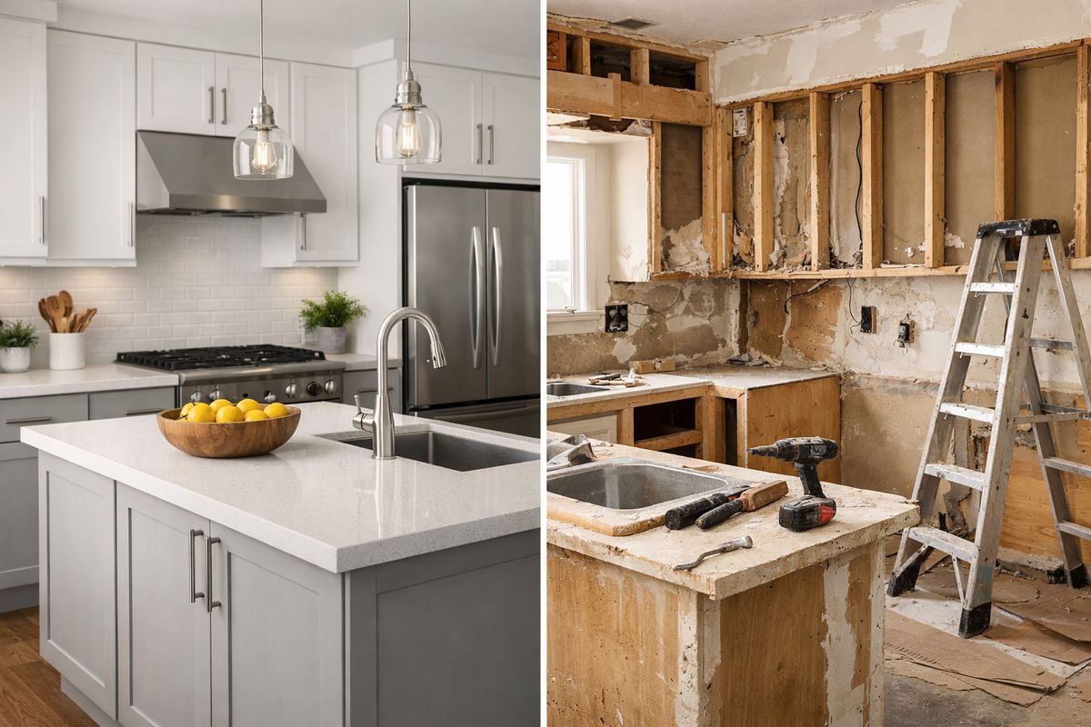 Kitchen Remodel vs. Renovation: What’s the Real Difference?