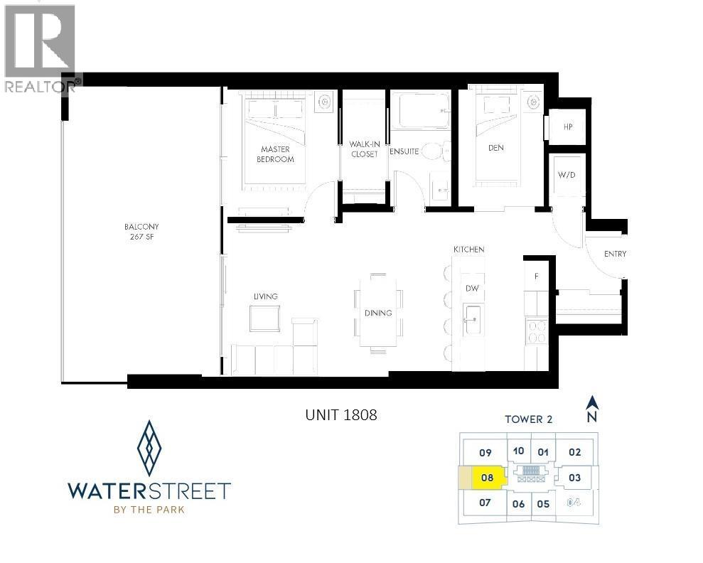1626 Water Street Unit# 1808