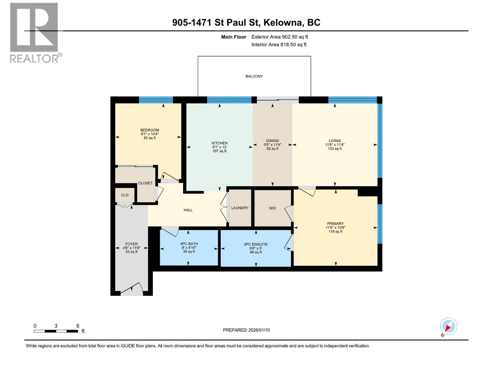 1471 St Paul Street Unit# 905