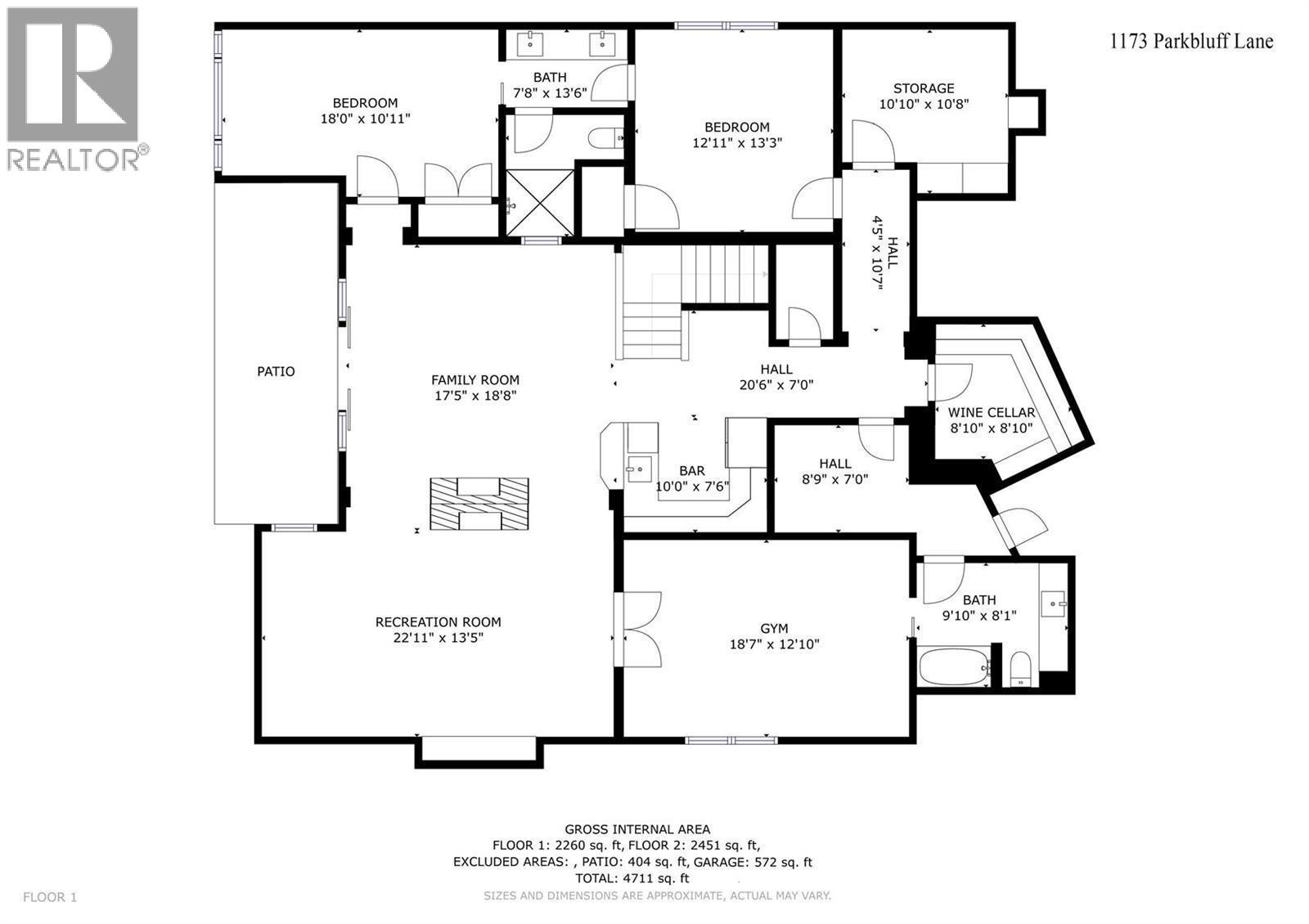 1173 Parkbluff Lane