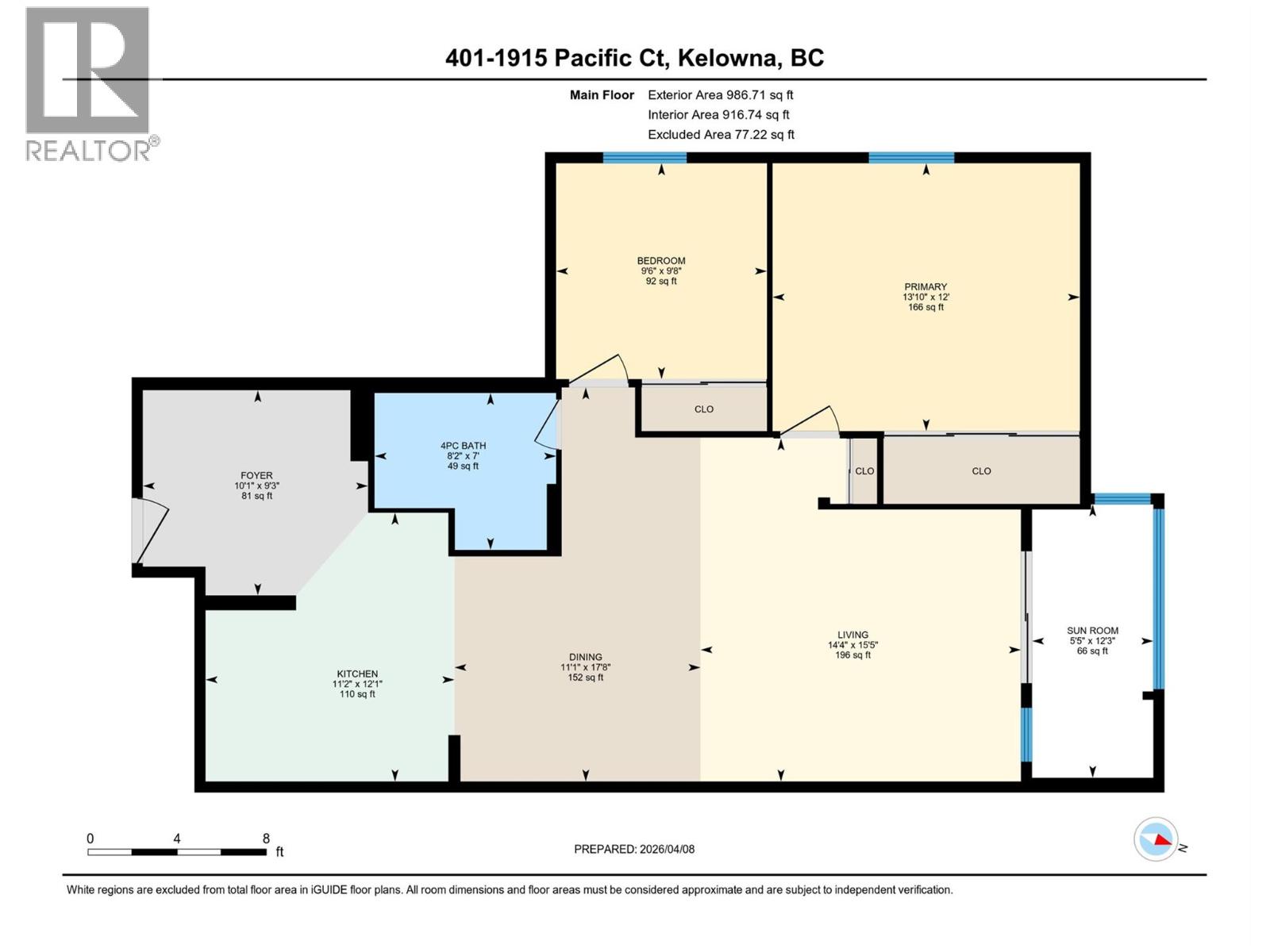 1915 Pacific Court Unit# 401