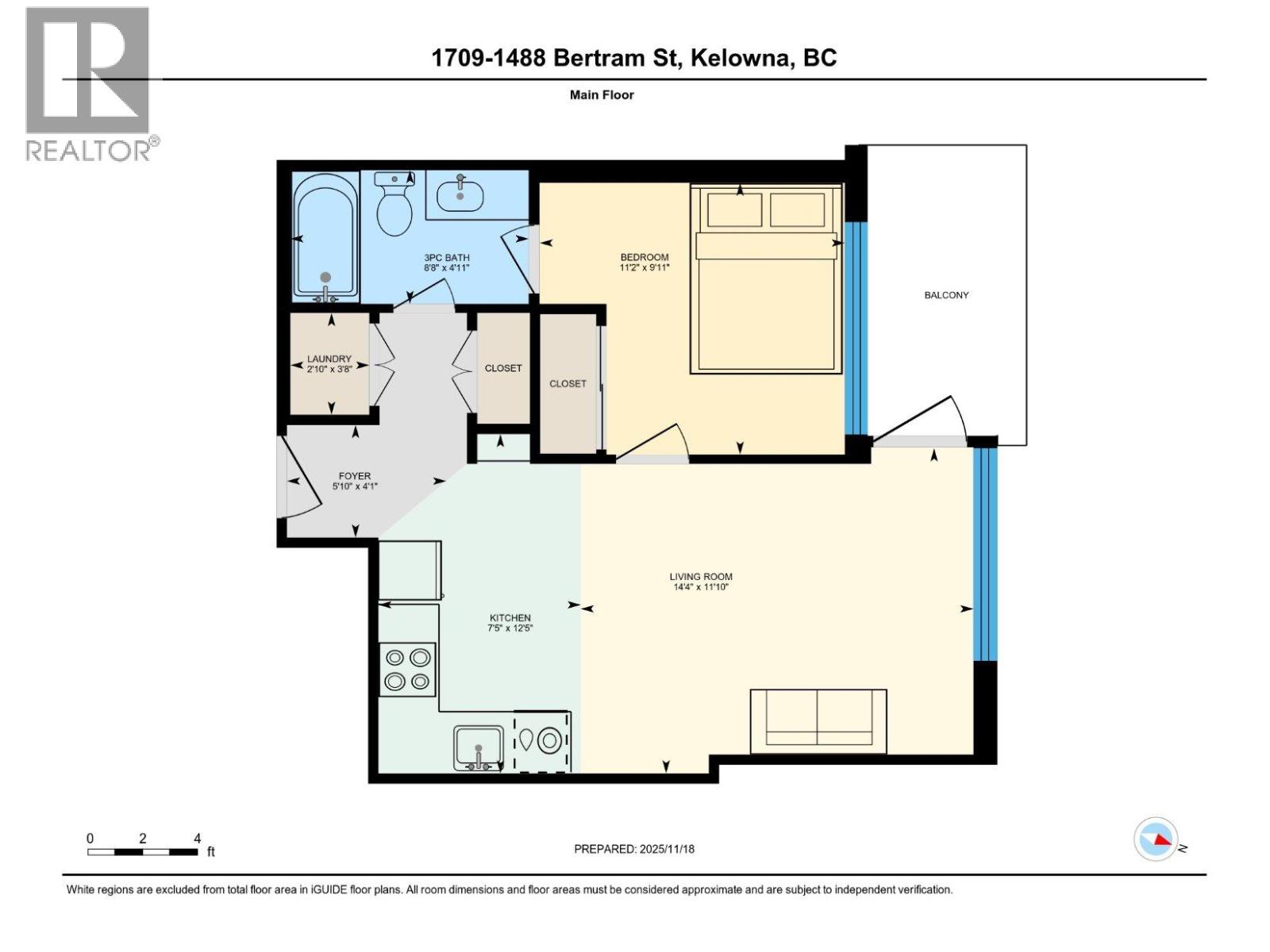 1488 Bertram Street Unit# 1709