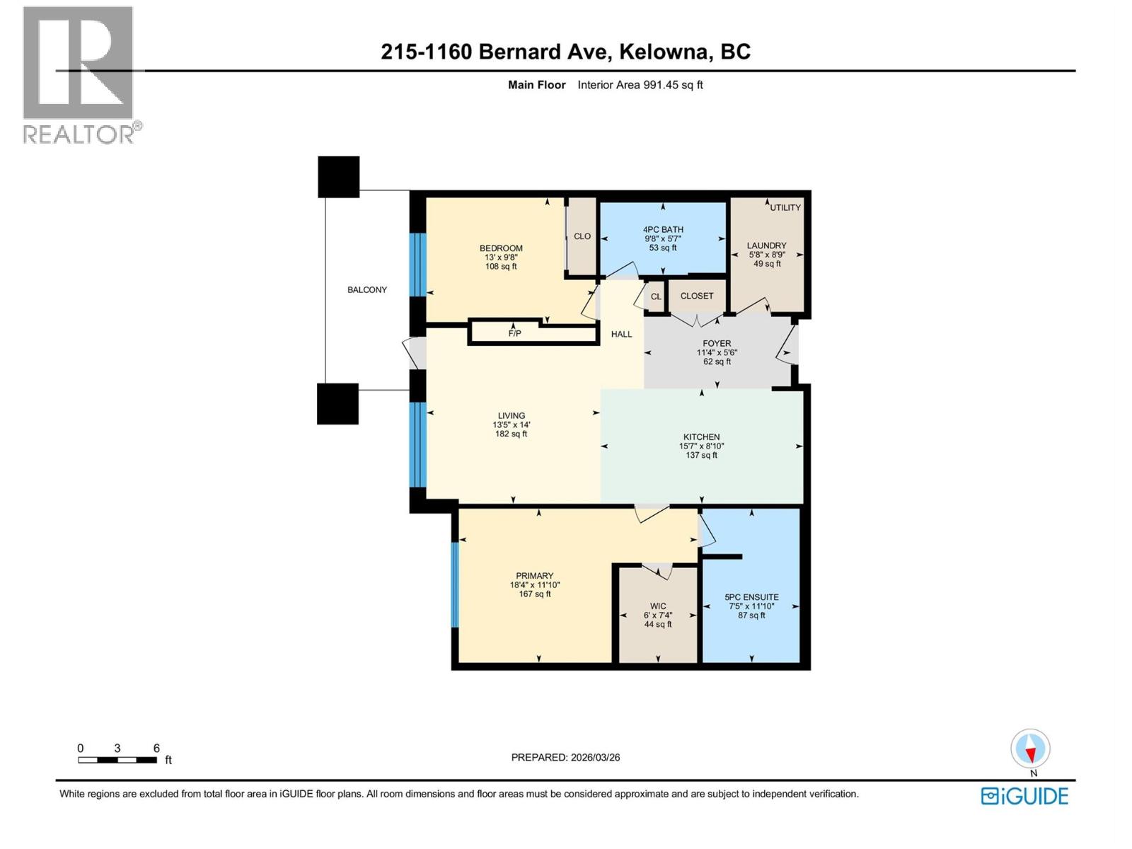 1160 Bernard Avenue Unit# 215