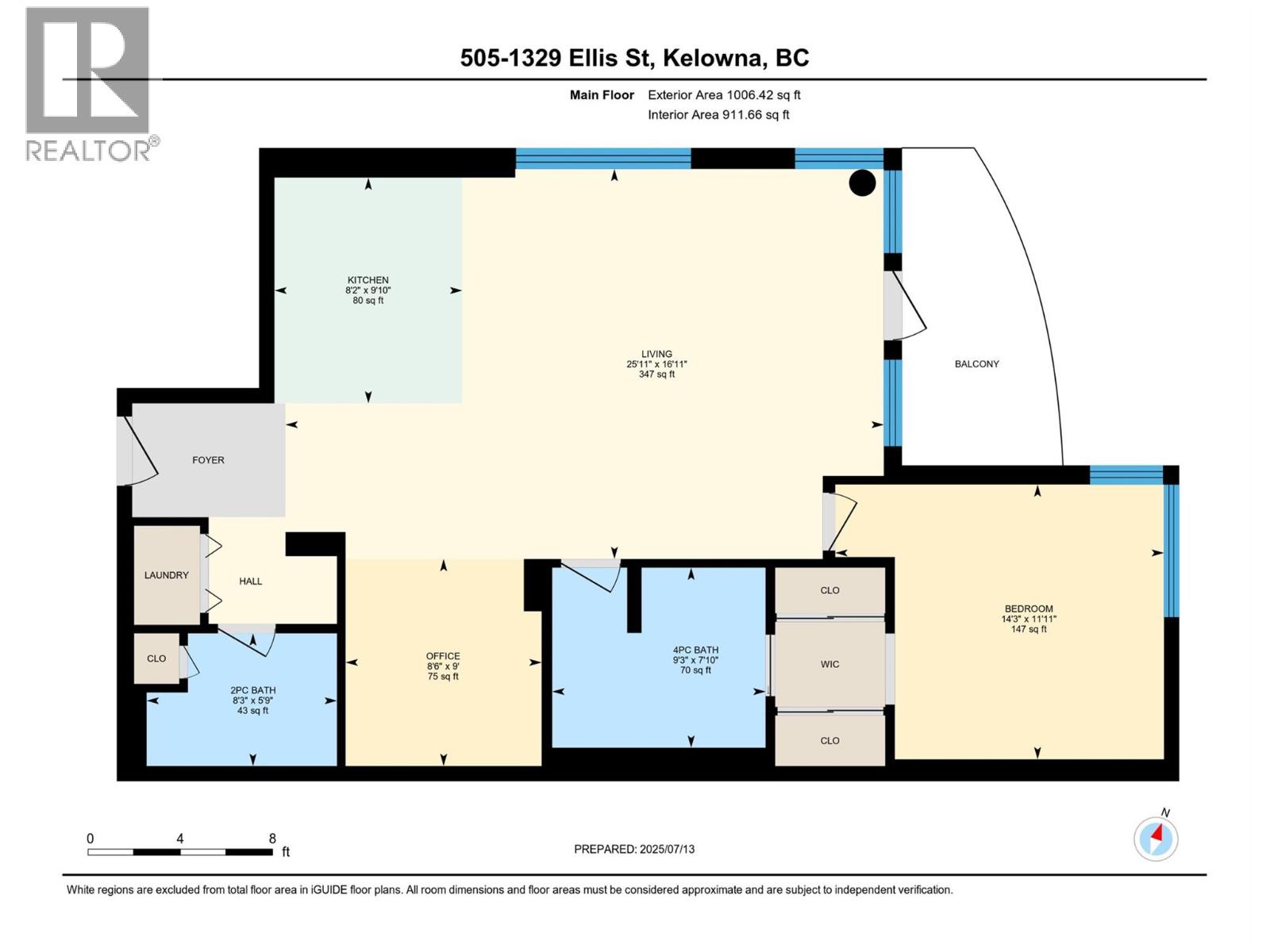 1329 Ellis Street Unit# 505