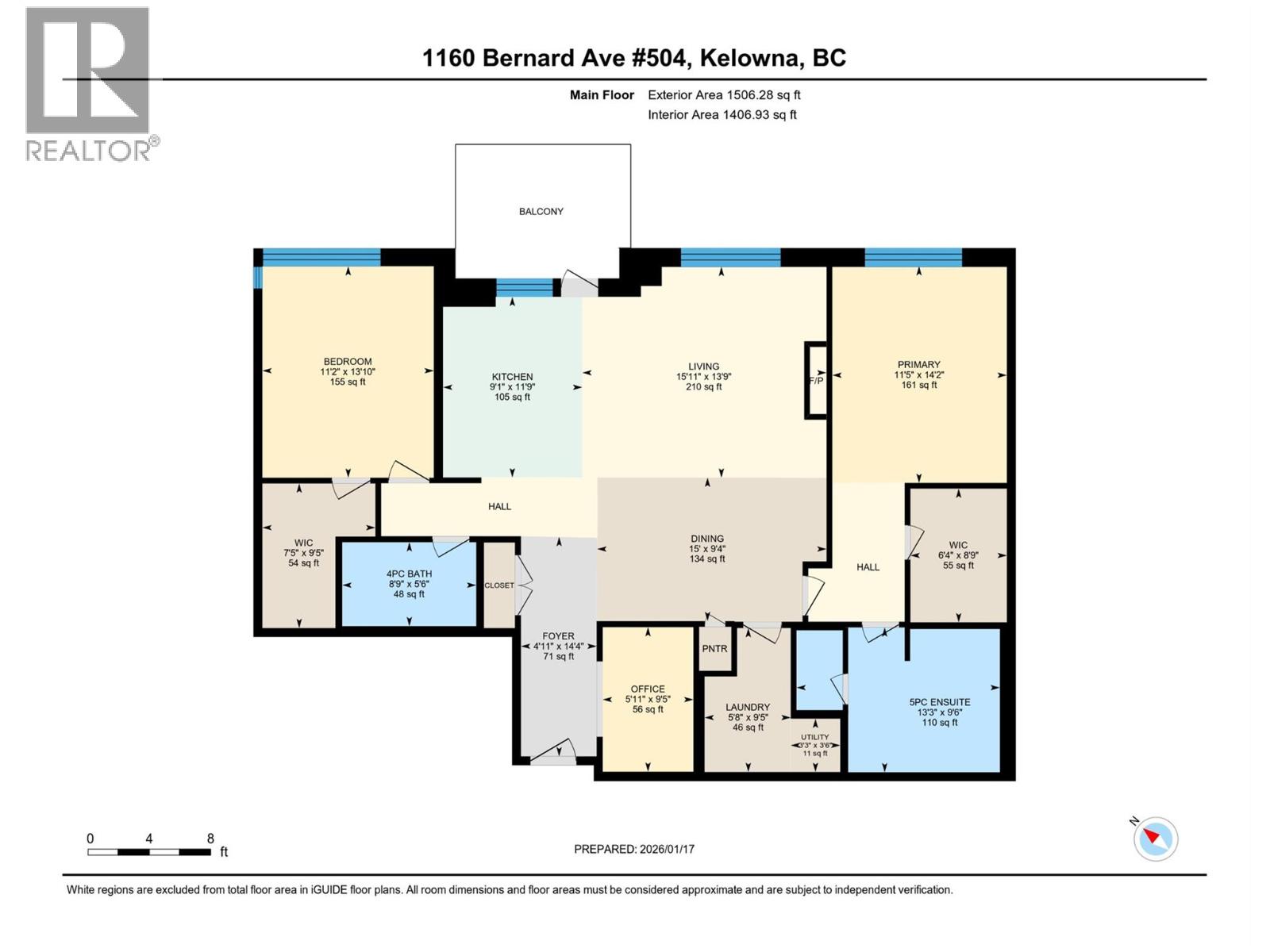 1160 Bernard Avenue Unit# 504