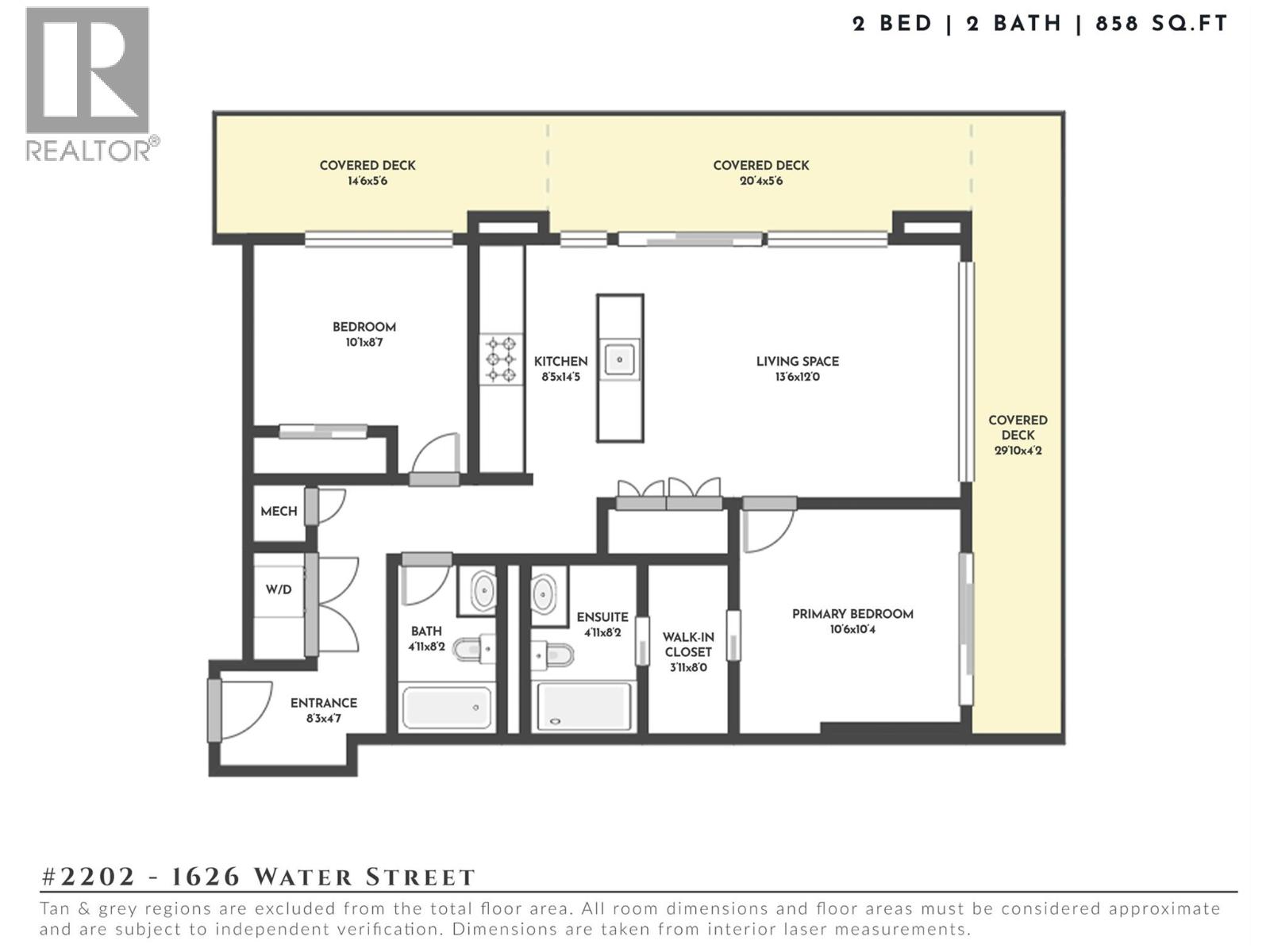 1626 Water Street Unit# 2202