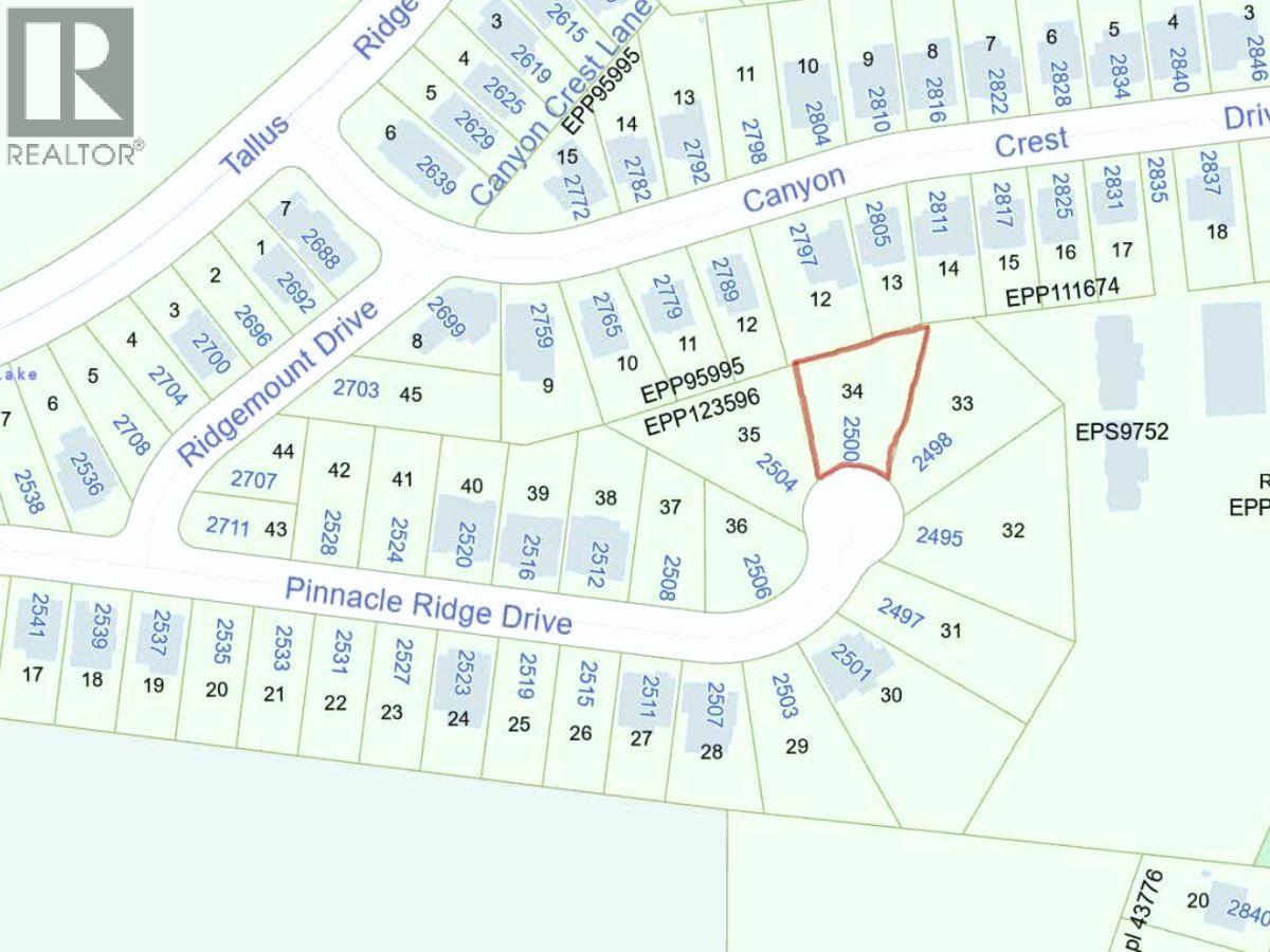 2500 Pinnacle Ridge Drive Lot# 34