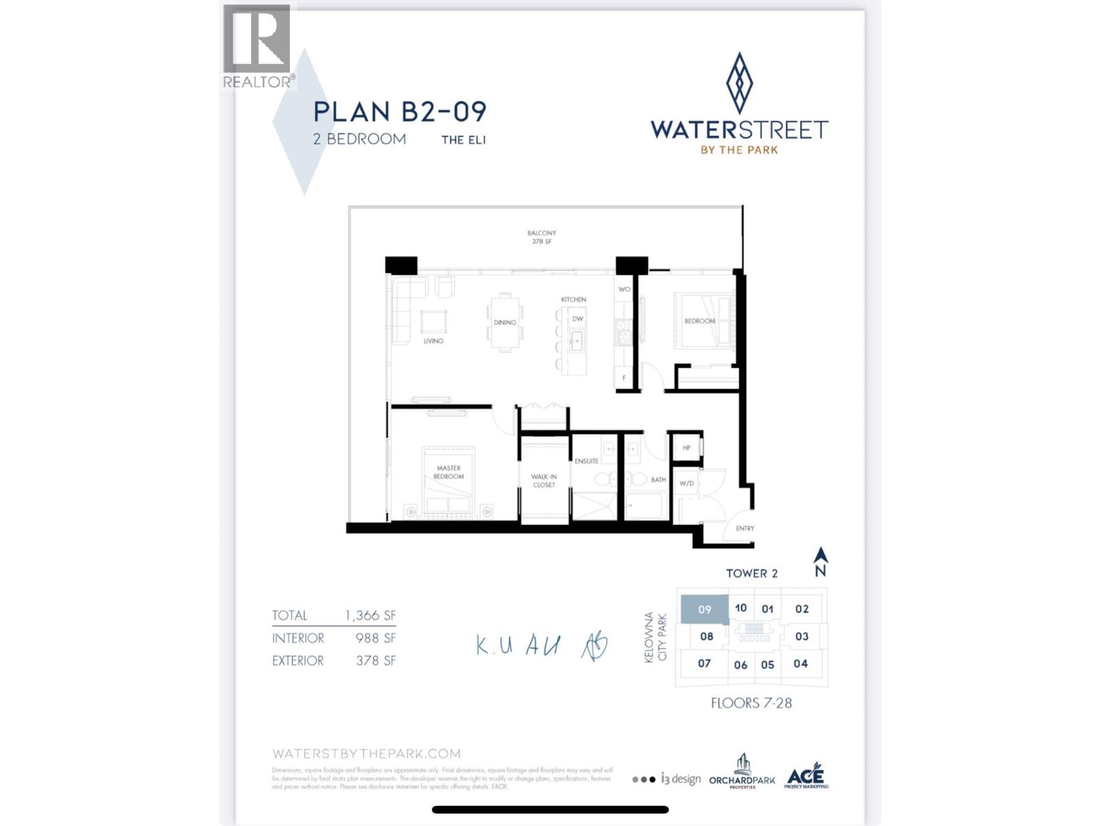 1626 Water Street Unit# 1109