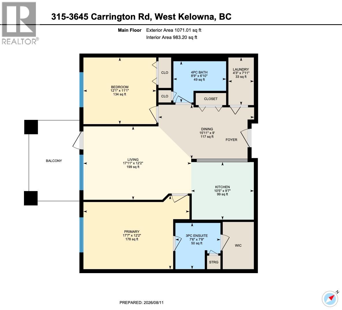 3645 Carrington Road Unit# 315