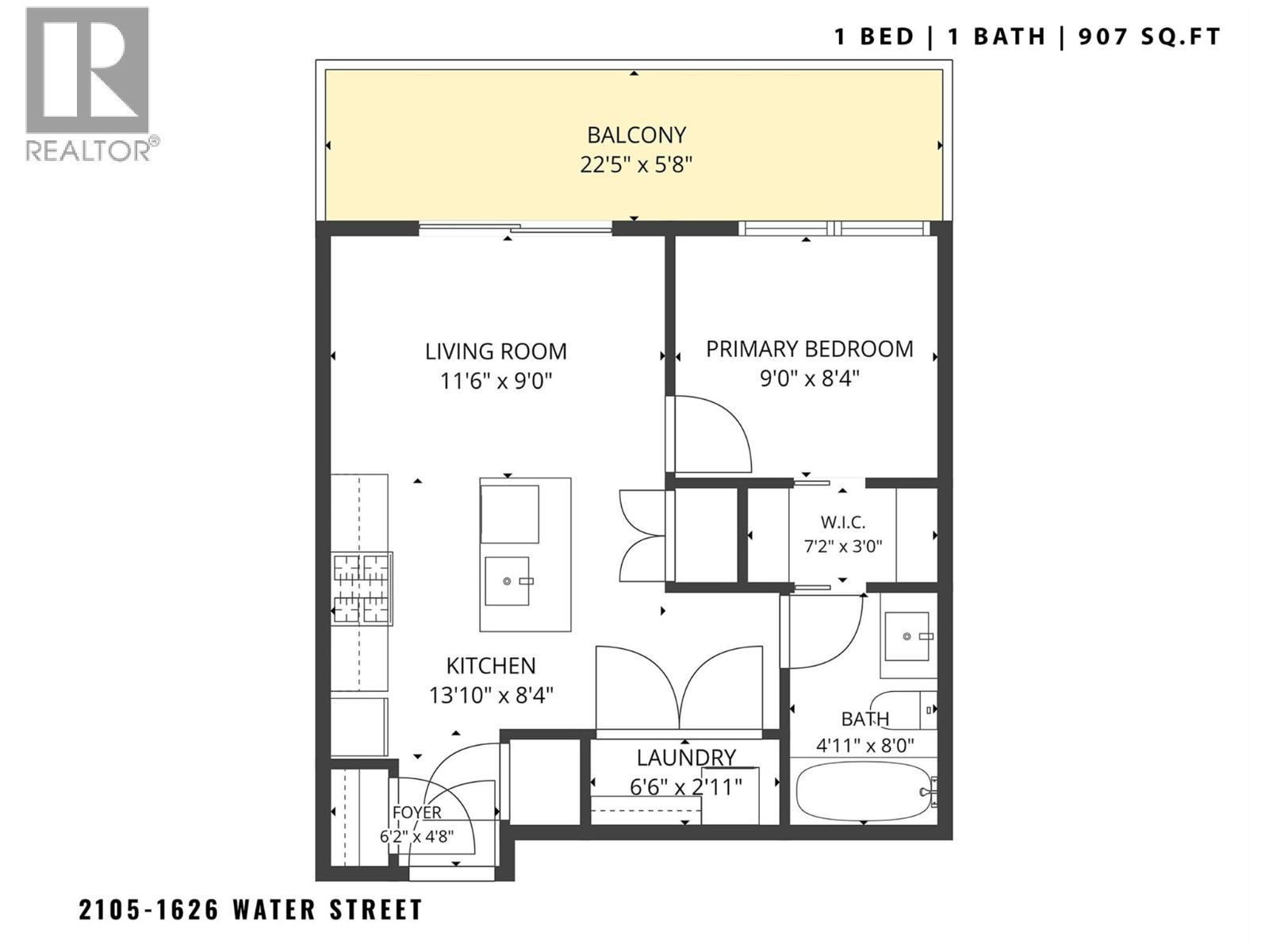 1626 Water Street Unit# 2105