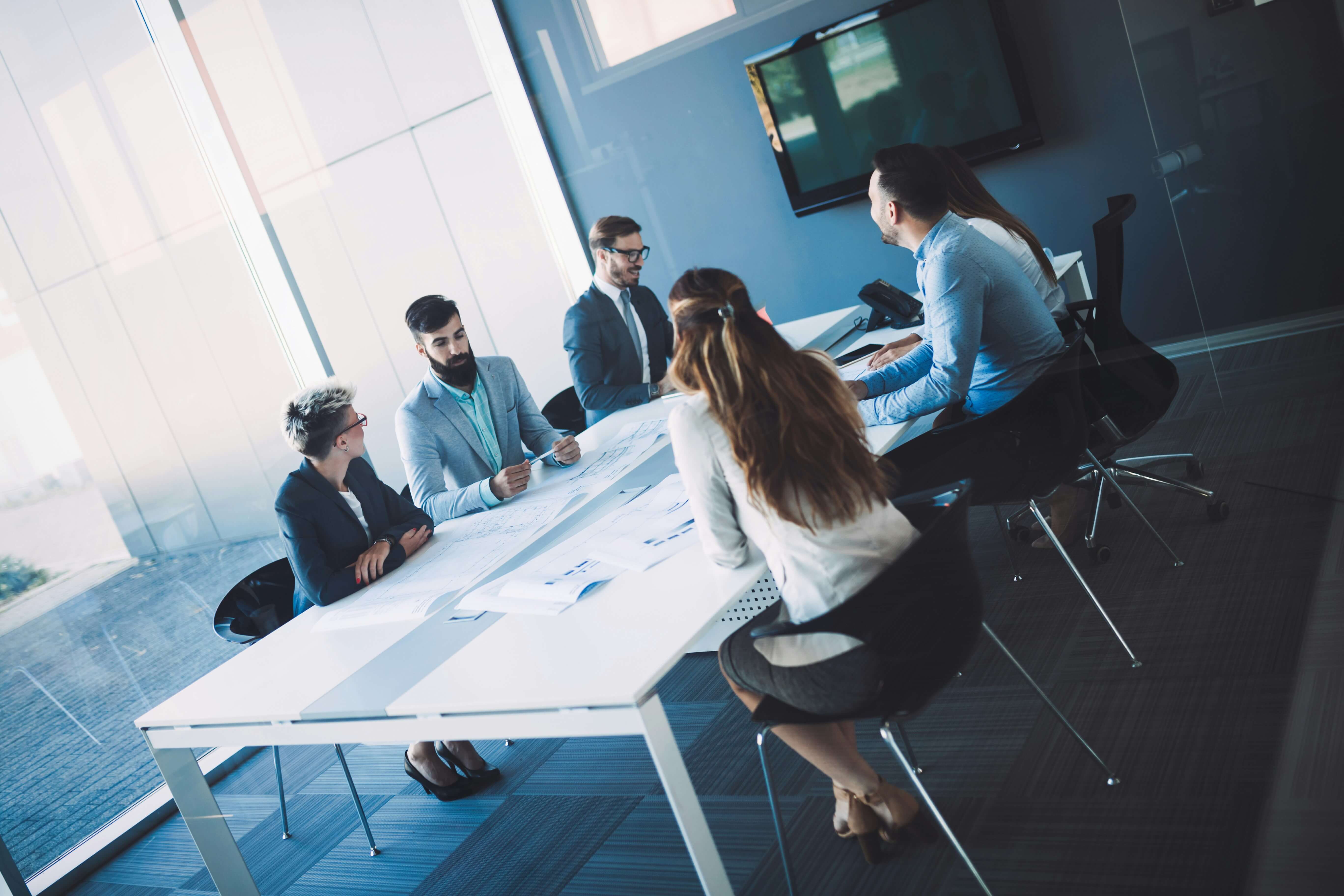 image of a corporate conference event