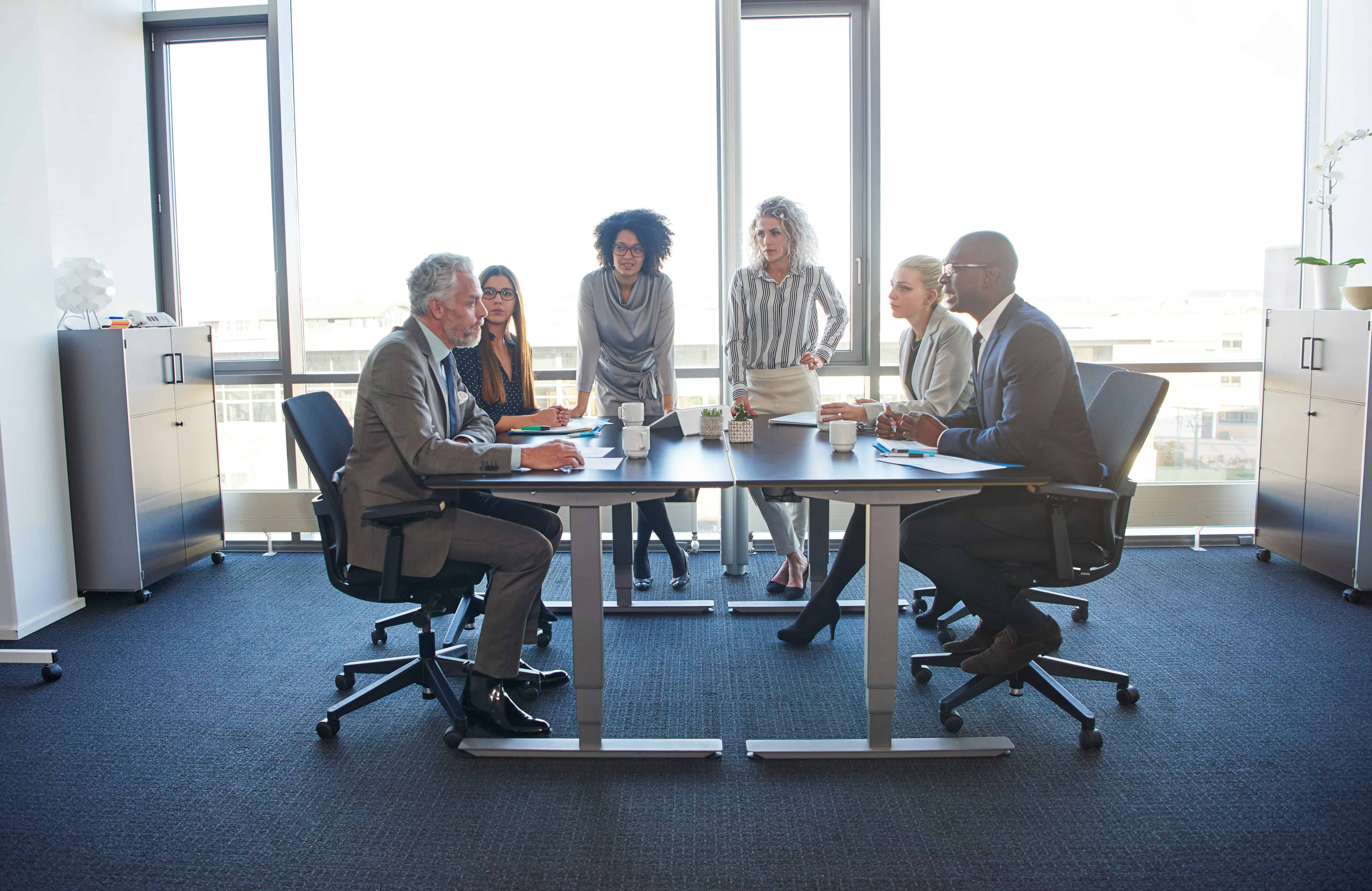 image of a corporate conference event