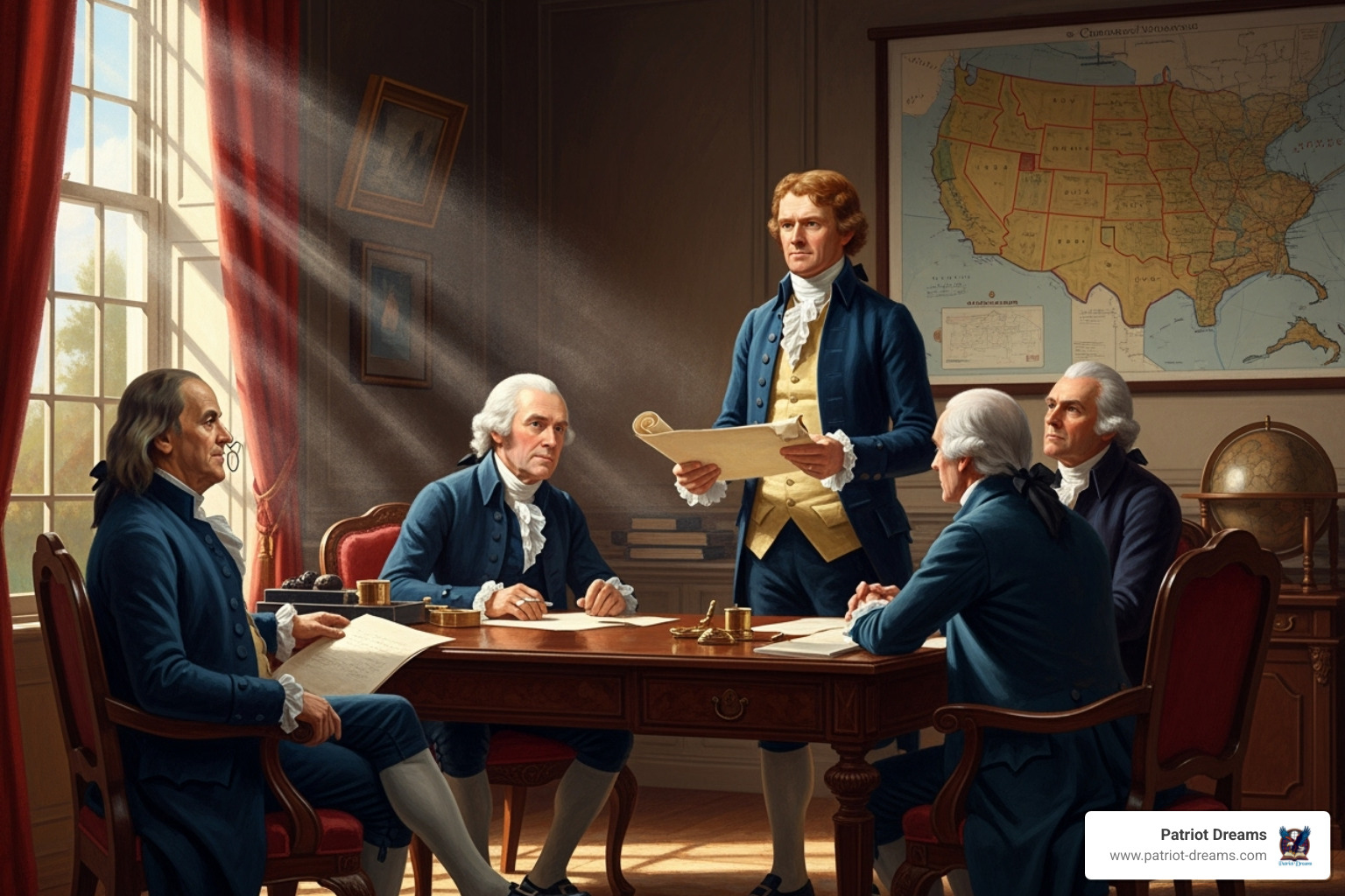 Jefferson Rough Draught - Thomas Jefferson and the Declaration of Independence: How a Nation Found Its Voice
